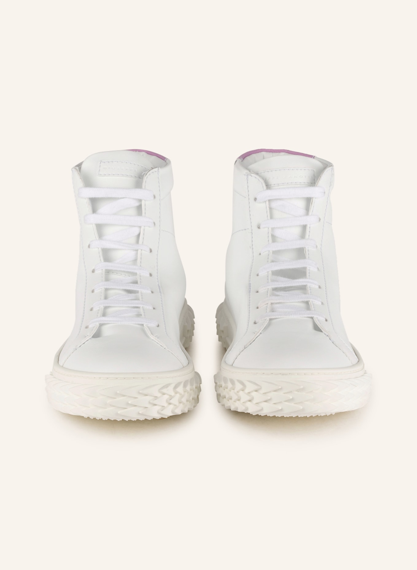 GIUSEPPE ZANOTTI DESIGN High-top sneakers BLABBER, Color: WHITE (Image 3)