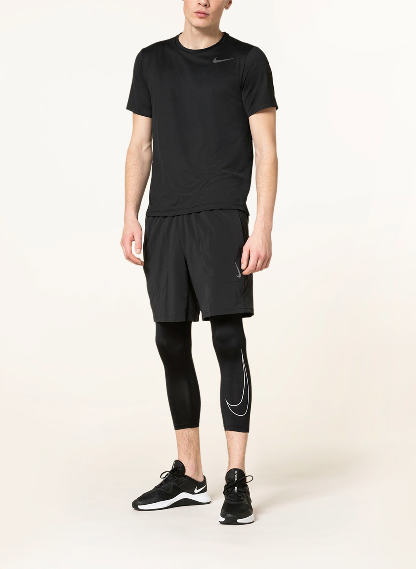 Nike 7/8 tights PRO DRI-FIT, Color: BLACK (Image 2)