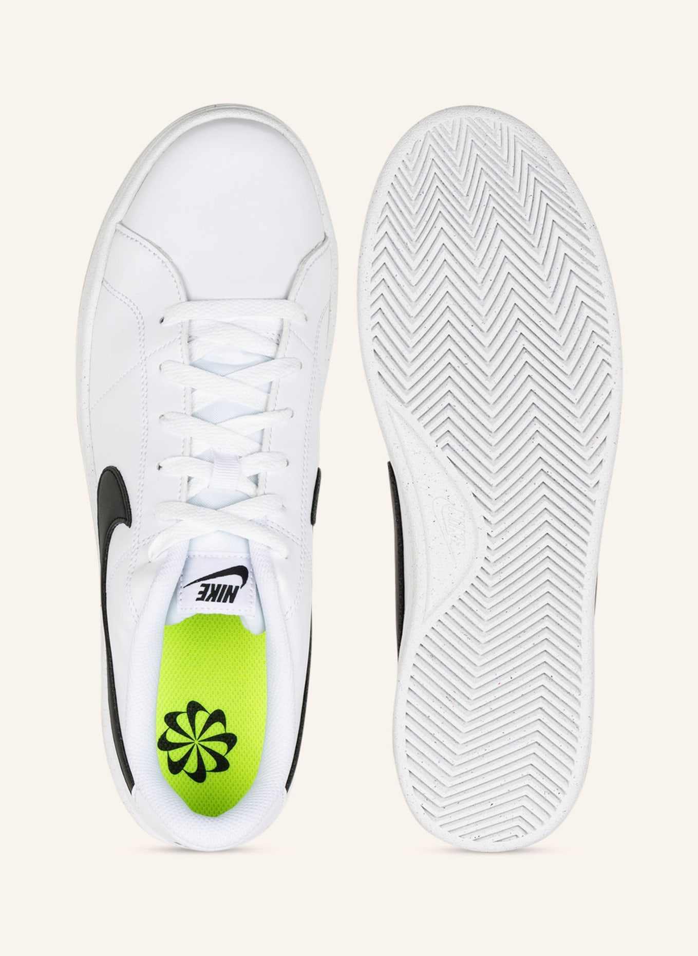 Nike Sneaker COURT ROYALE 2 NEXT NATURE, Farbe: WEISS/ SCHWARZ (Bild 5)