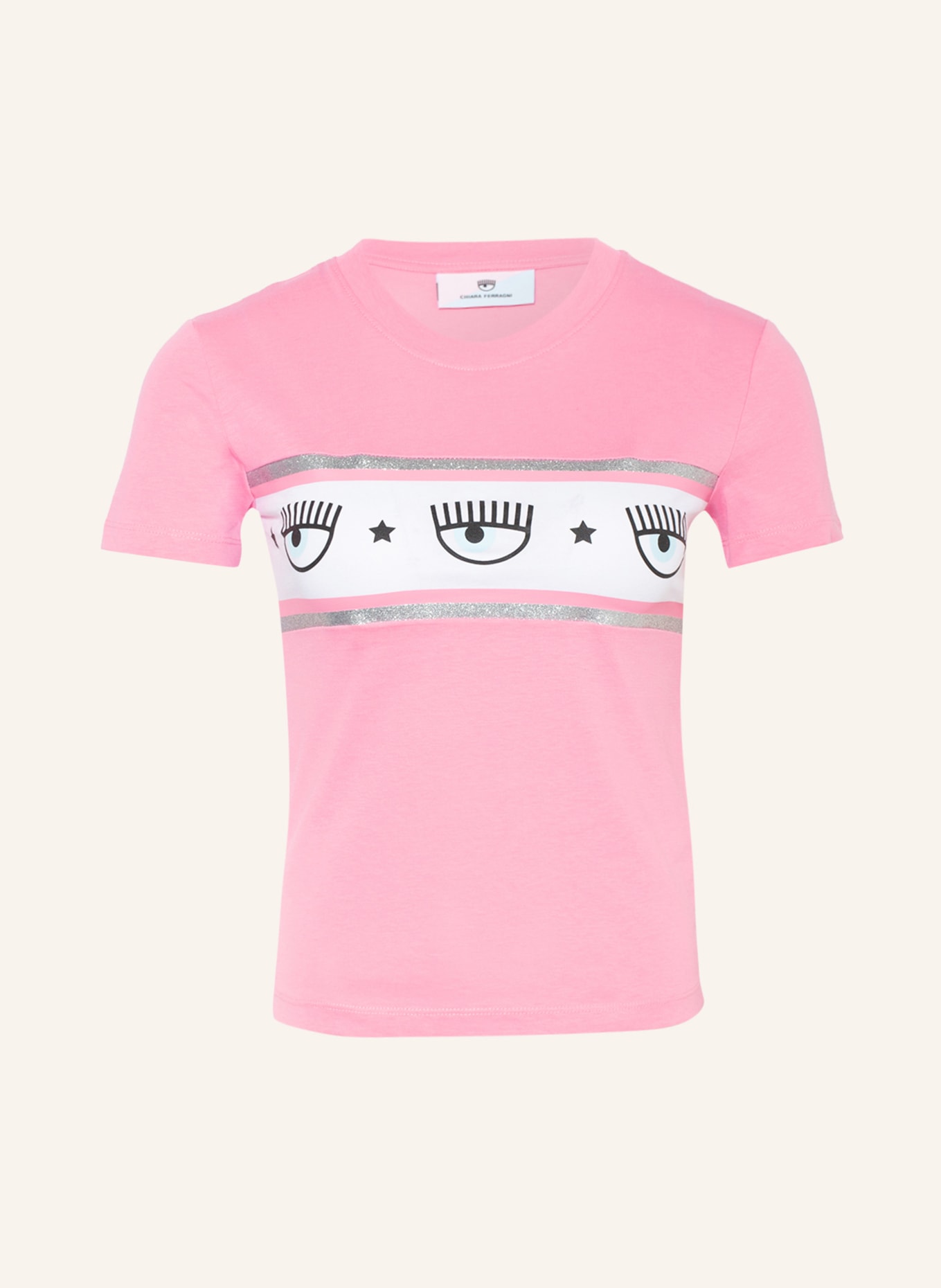 CHIARA FERRAGNI T-shirt, Color: PINK (Image 1)