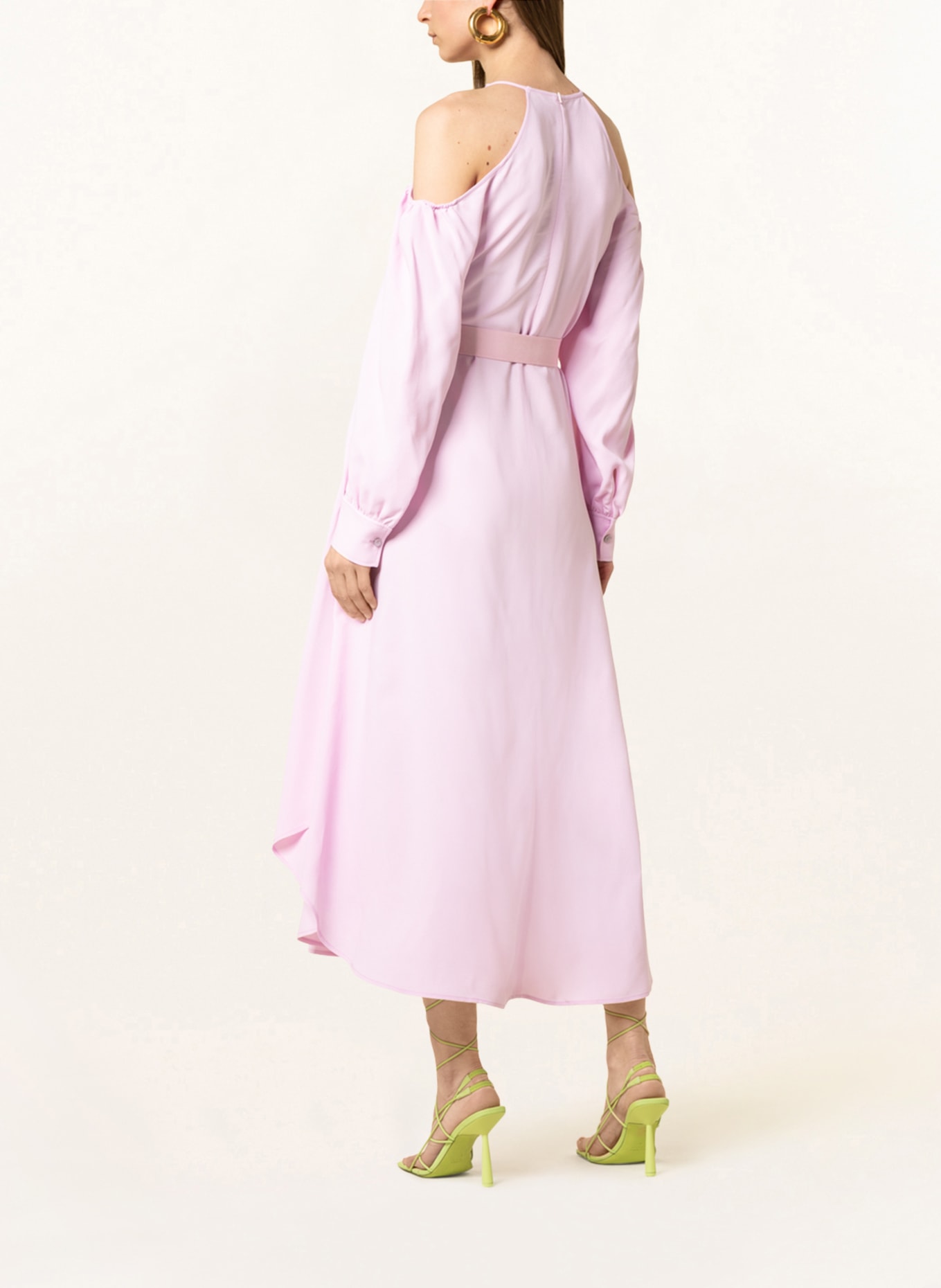 STELLA McCARTNEY Cold-Shoulder-Kleid, Farbe: ROSA (Bild 3)