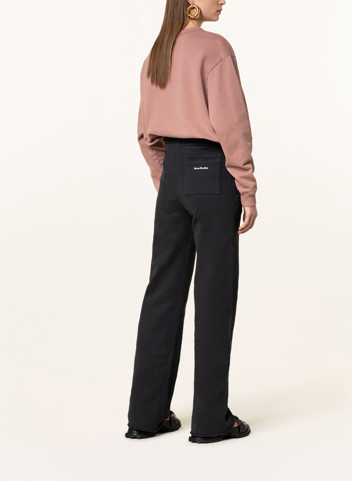 Acne Studios Pants in jogger style, Color: BLACK (Image 3)