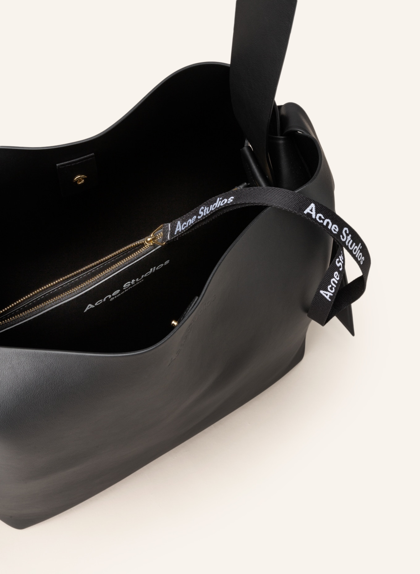 Acne Studios Hobo bag, Color: BLACK (Image 3)
