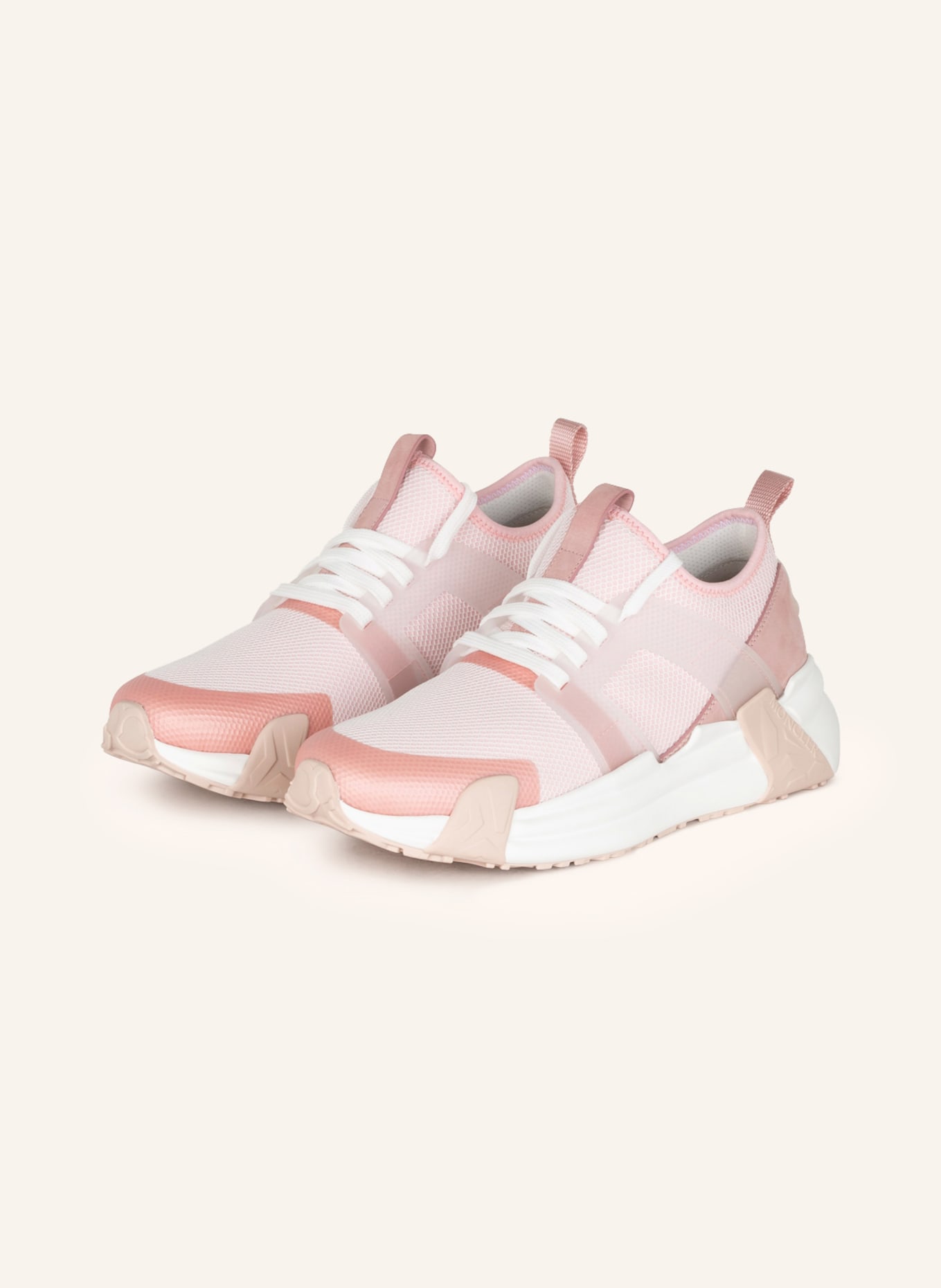 MONCLER Sneakers LUNAROVE, Color: ROSE/ WHITE (Image 1)