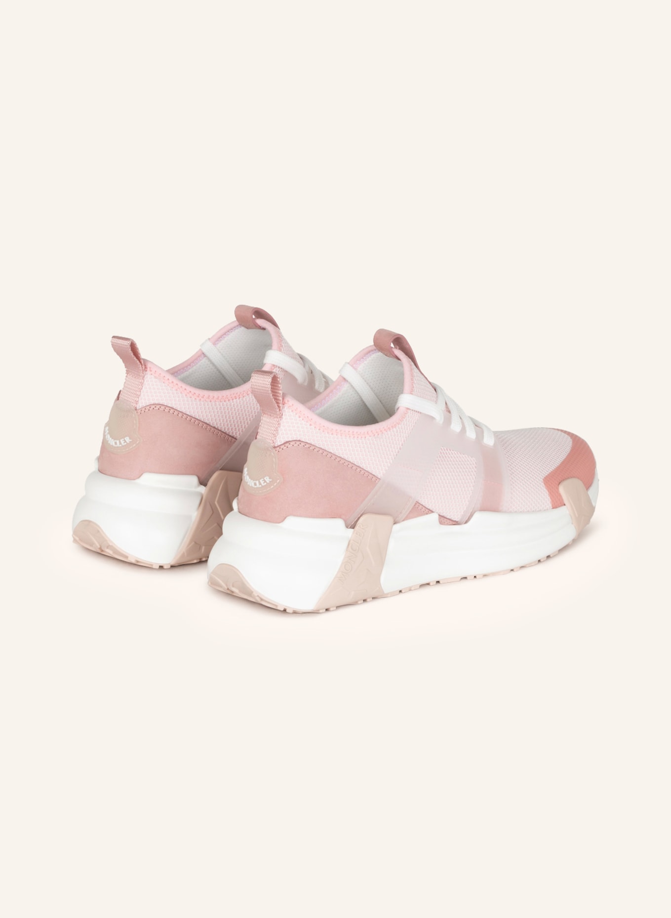 MONCLER Sneakers LUNAROVE, Color: ROSE/ WHITE (Image 2)