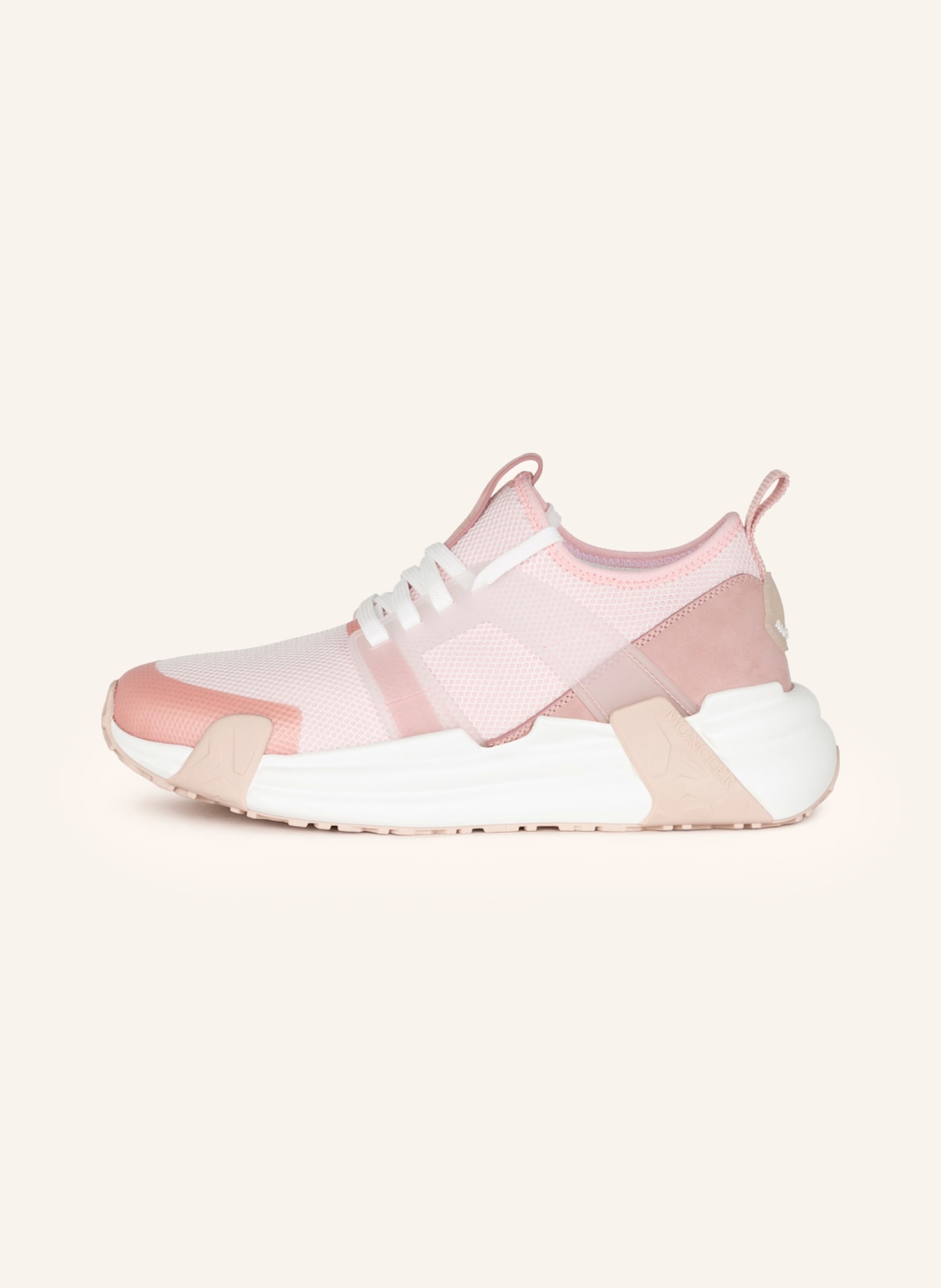 MONCLER Sneakers LUNAROVE, Color: ROSE/ WHITE (Image 4)