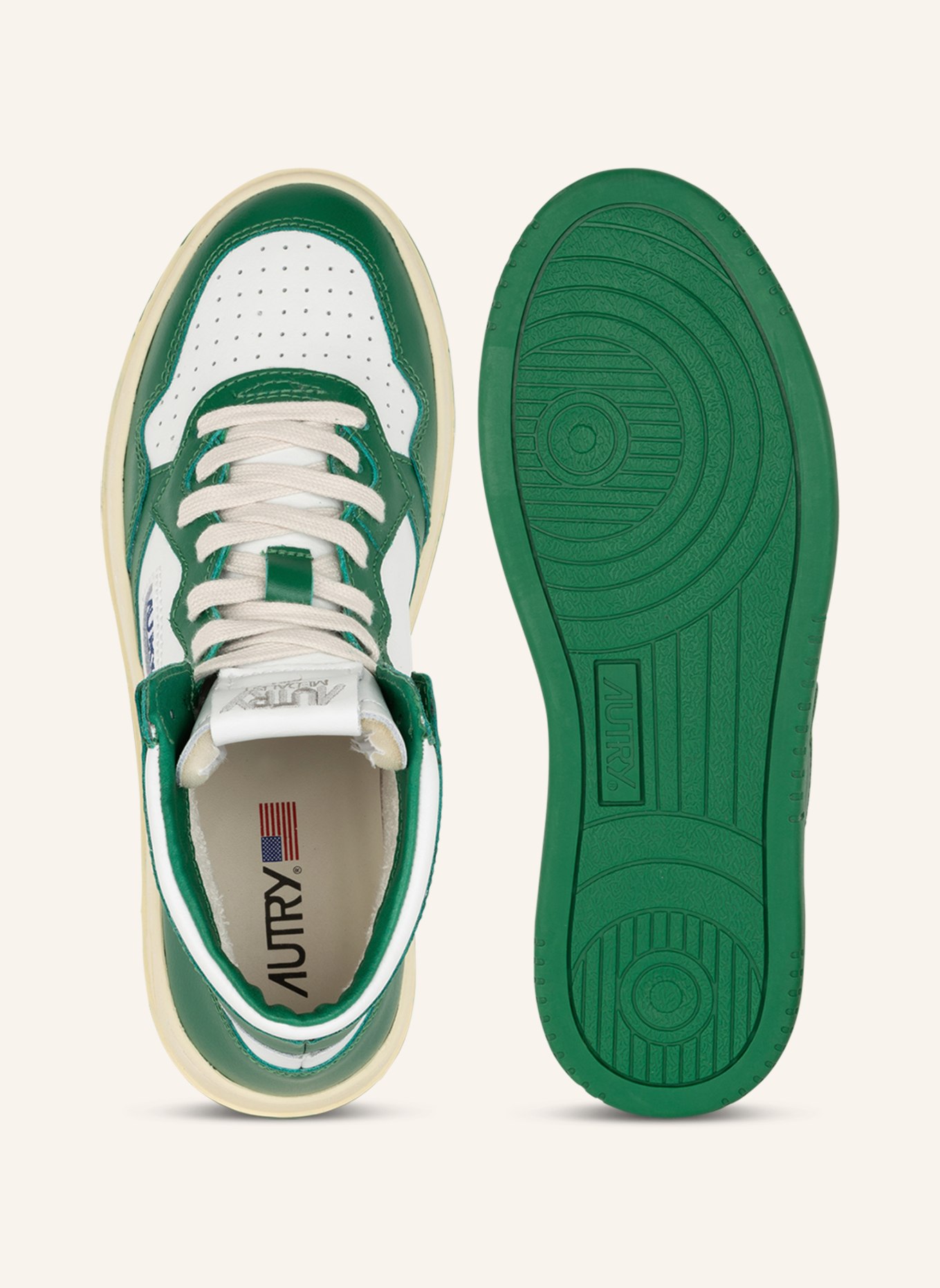 AUTRY Hightop-Sneaker MEDALIST, Farbe: WEISS/ GRÜN (Bild 5)