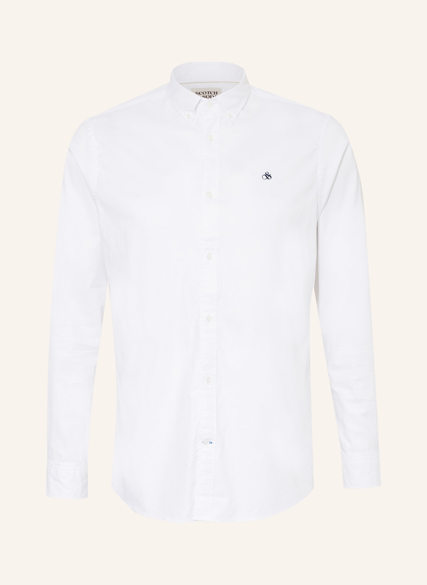 SCOTCH & SODA Oxford shirt regular fit, Color: WHITE (Image 1)