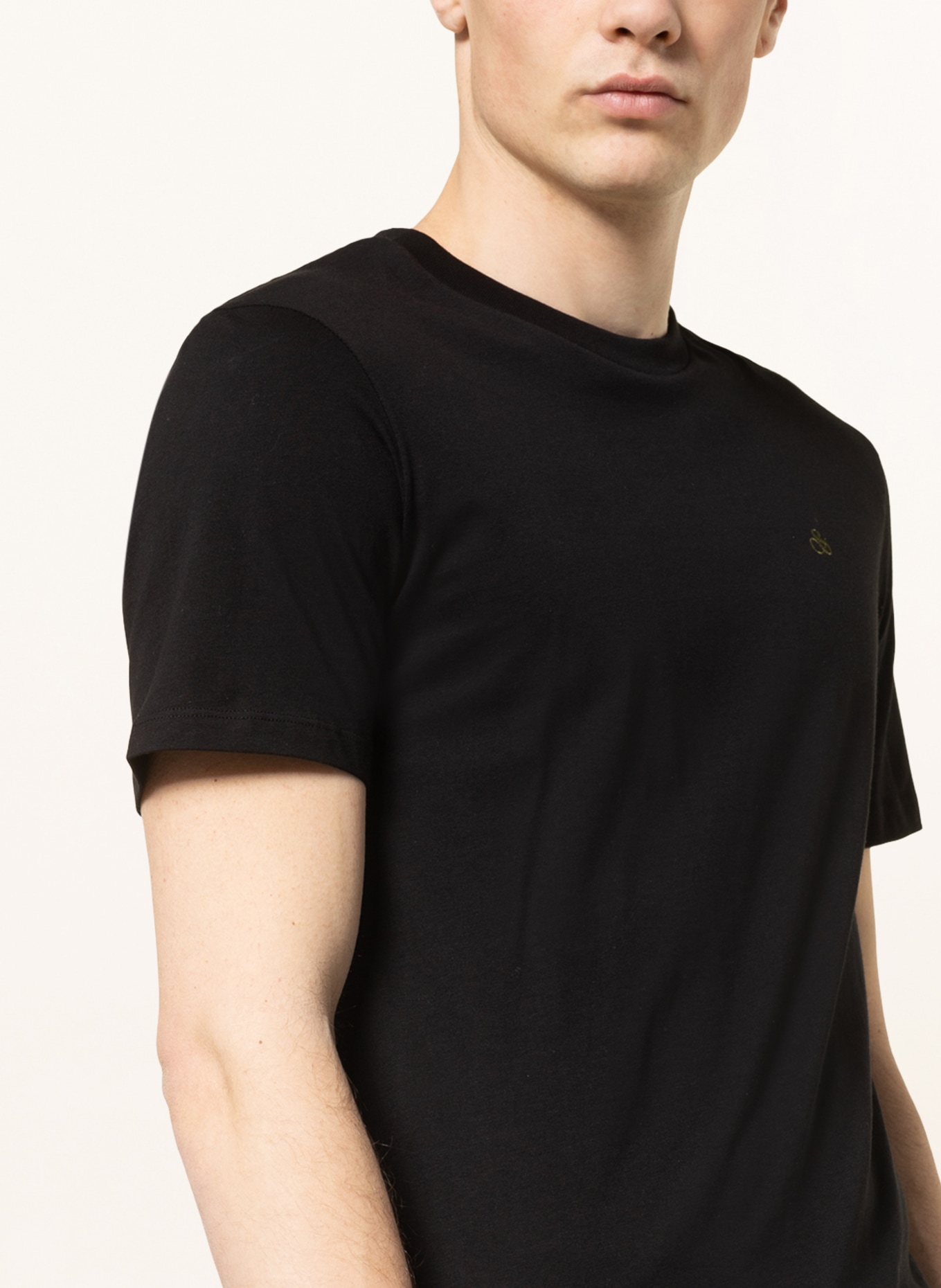 SCOTCH & SODA T-shirt, Color: BLACK (Image 4)