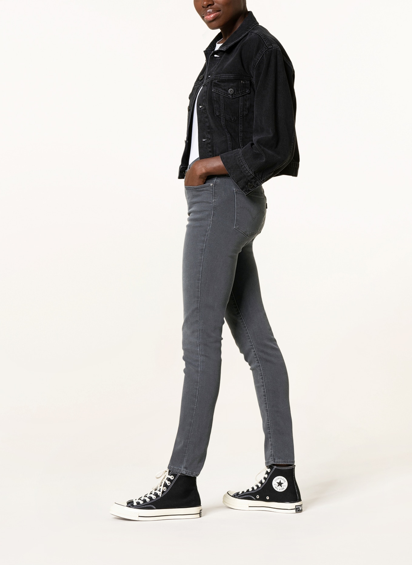 Levi's® Skinny Jeans 311, Farbe: 52 Greys (Bild 4)