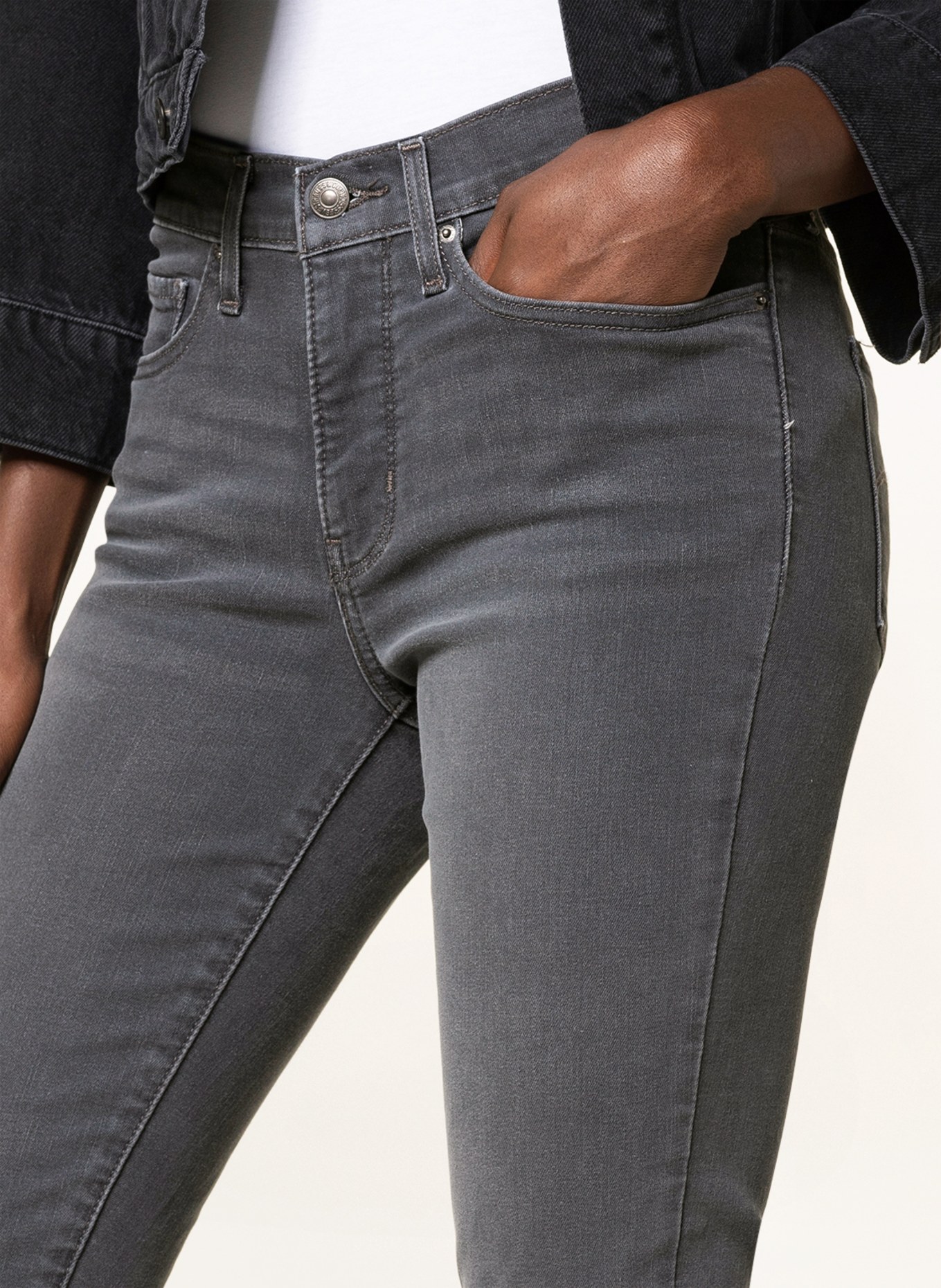 Levi's® Skinny Jeans 311, Farbe: 52 Greys (Bild 5)