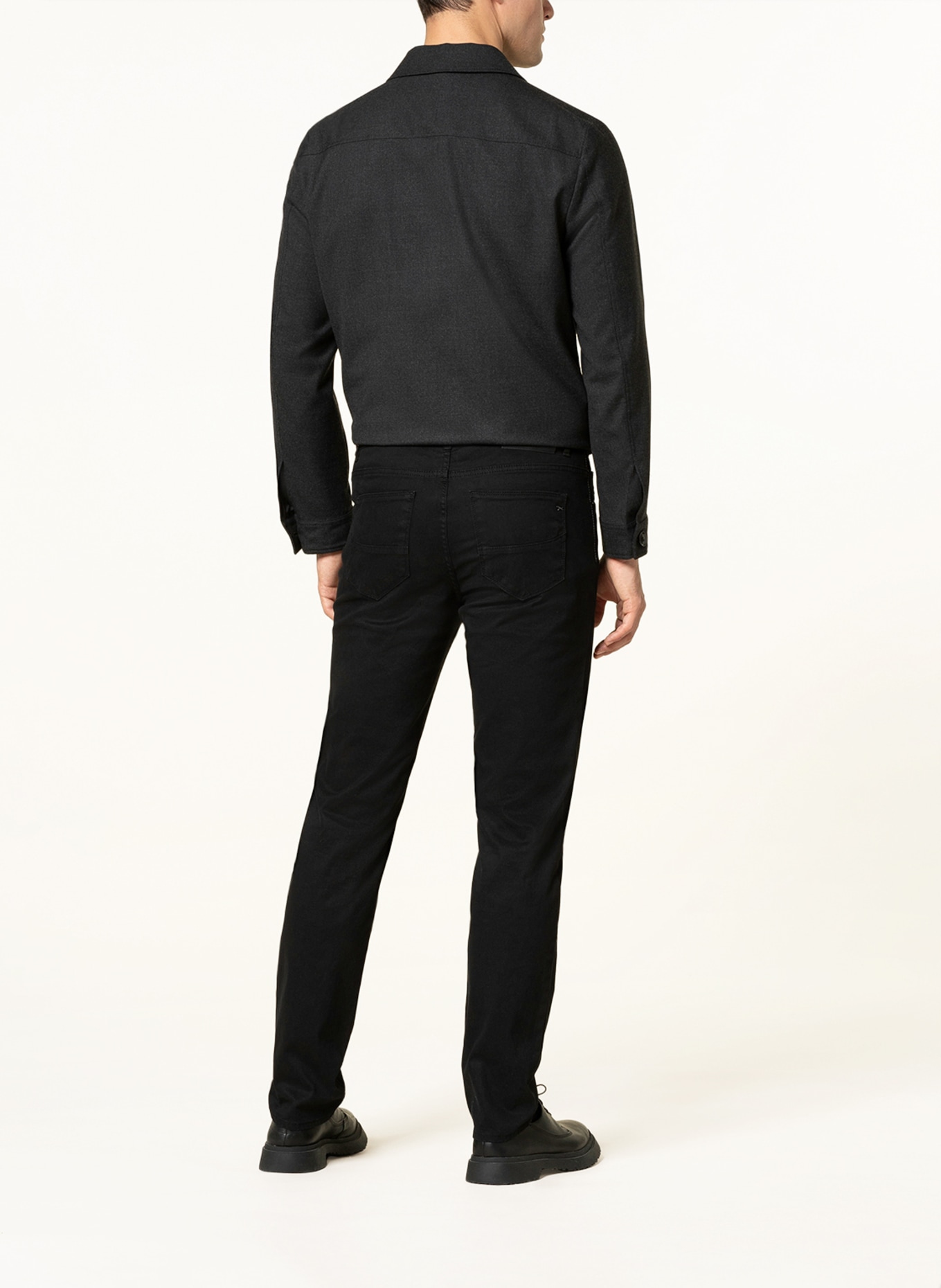 BRAX Trousers CADIZ straight fit , Color: 01 PERMA BLACK (Image 3)