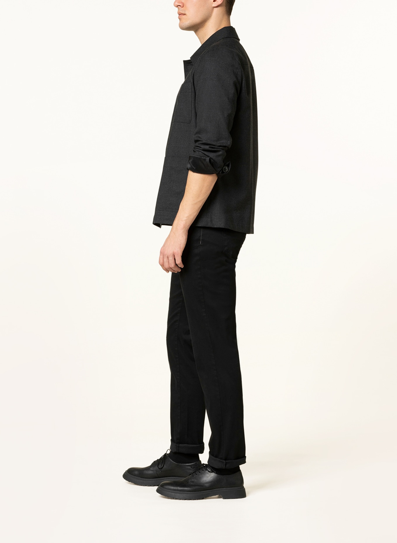 BRAX Trousers CADIZ straight fit , Color: 01 PERMA BLACK (Image 4)