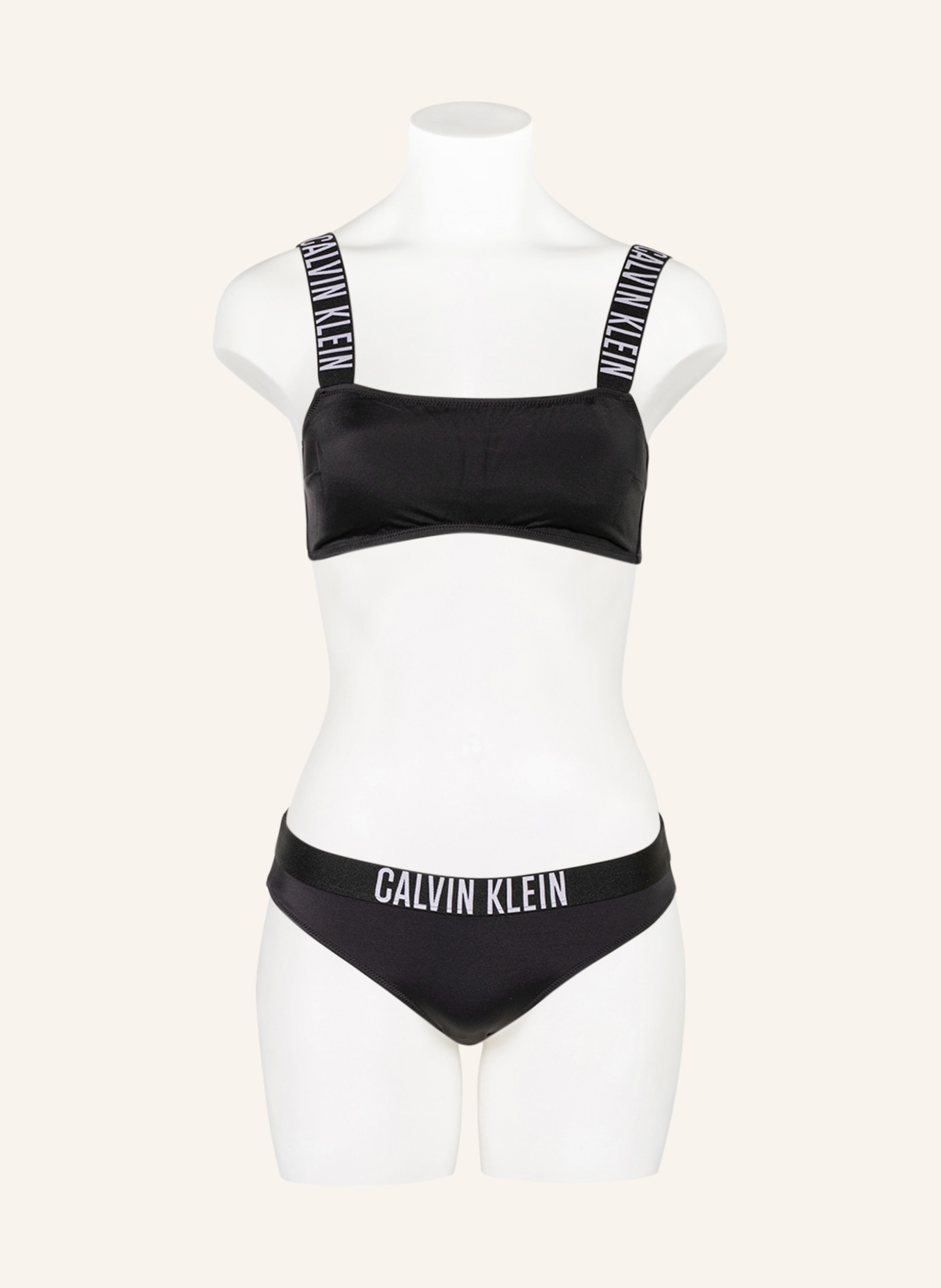 Calvin Klein Bandeau-Bikini-Top INTENSE POWER , Farbe: SCHWARZ (Bild 2)