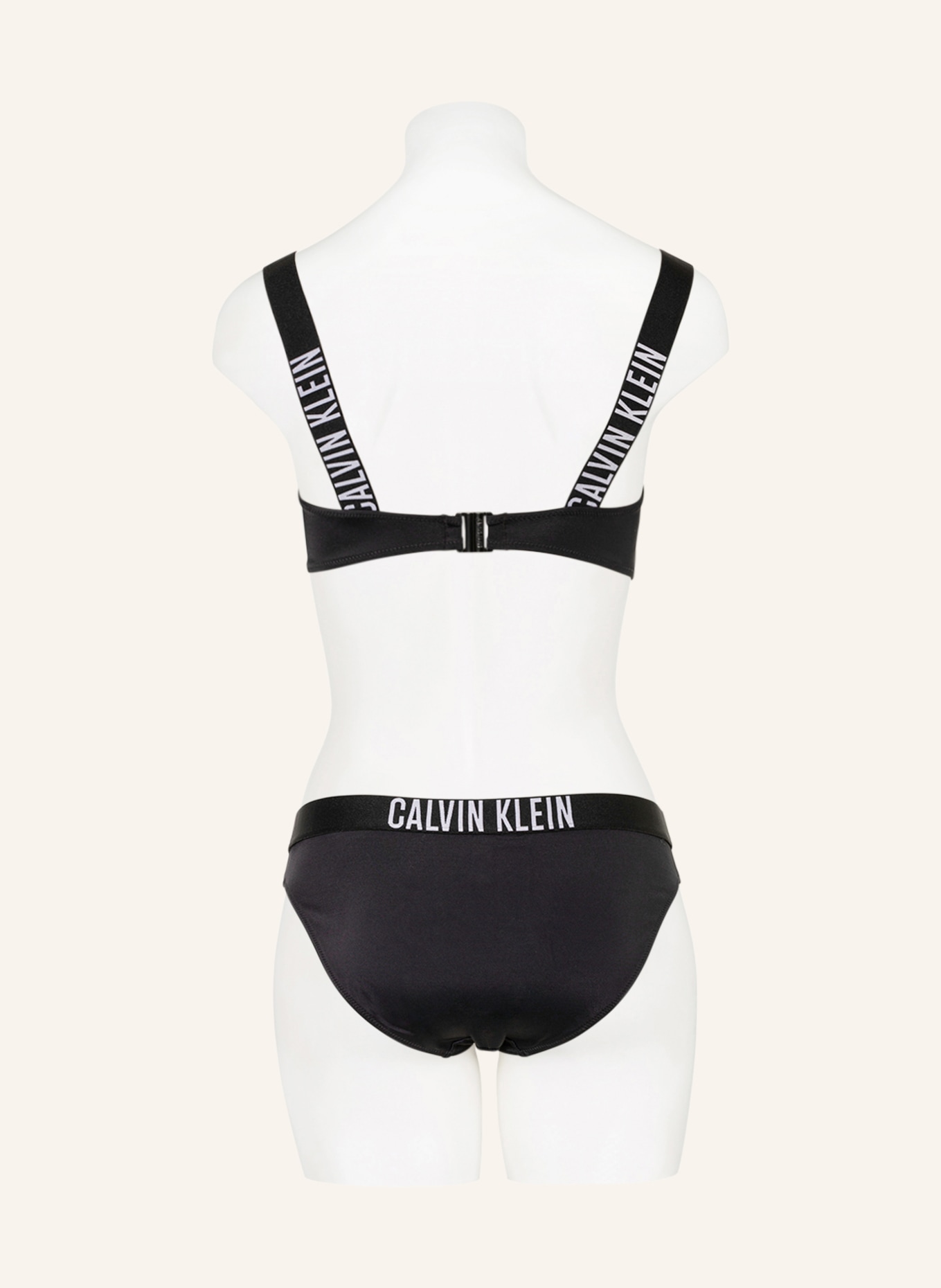 Calvin Klein Bandeau-Bikini-Top INTENSE POWER , Farbe: SCHWARZ (Bild 3)
