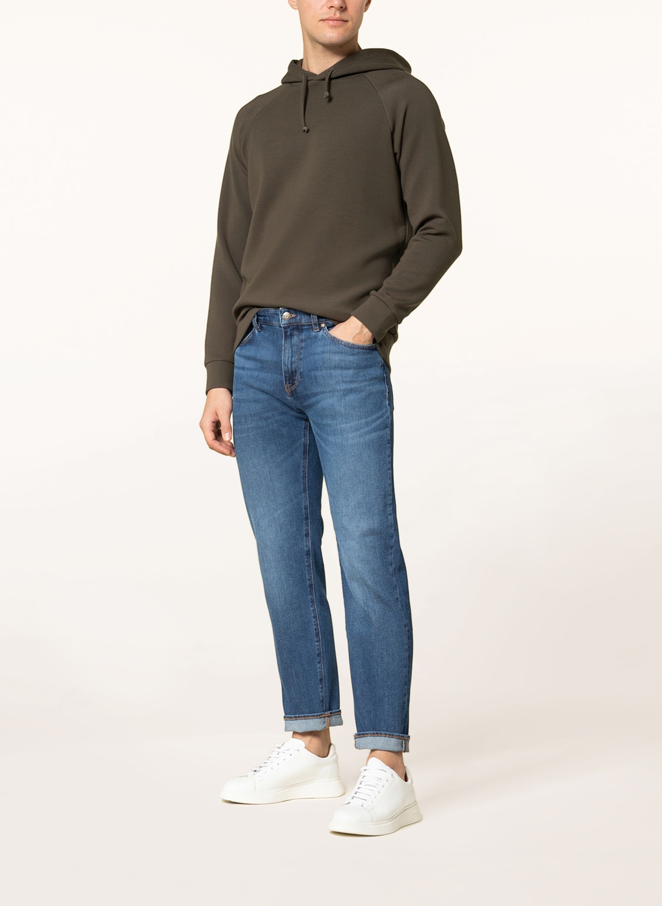 BOSS Jeans MAINE Regular Fit , Farbe: 417 NAVY (Bild 2)