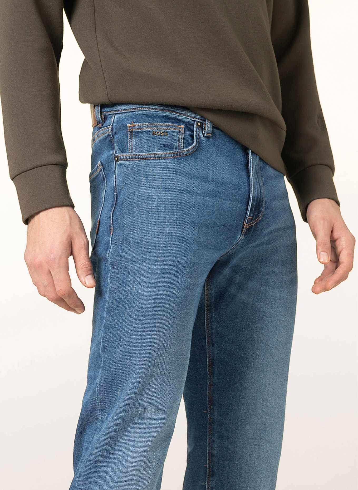 BOSS Jeans MAINE Regular Fit , Farbe: 417 NAVY (Bild 5)