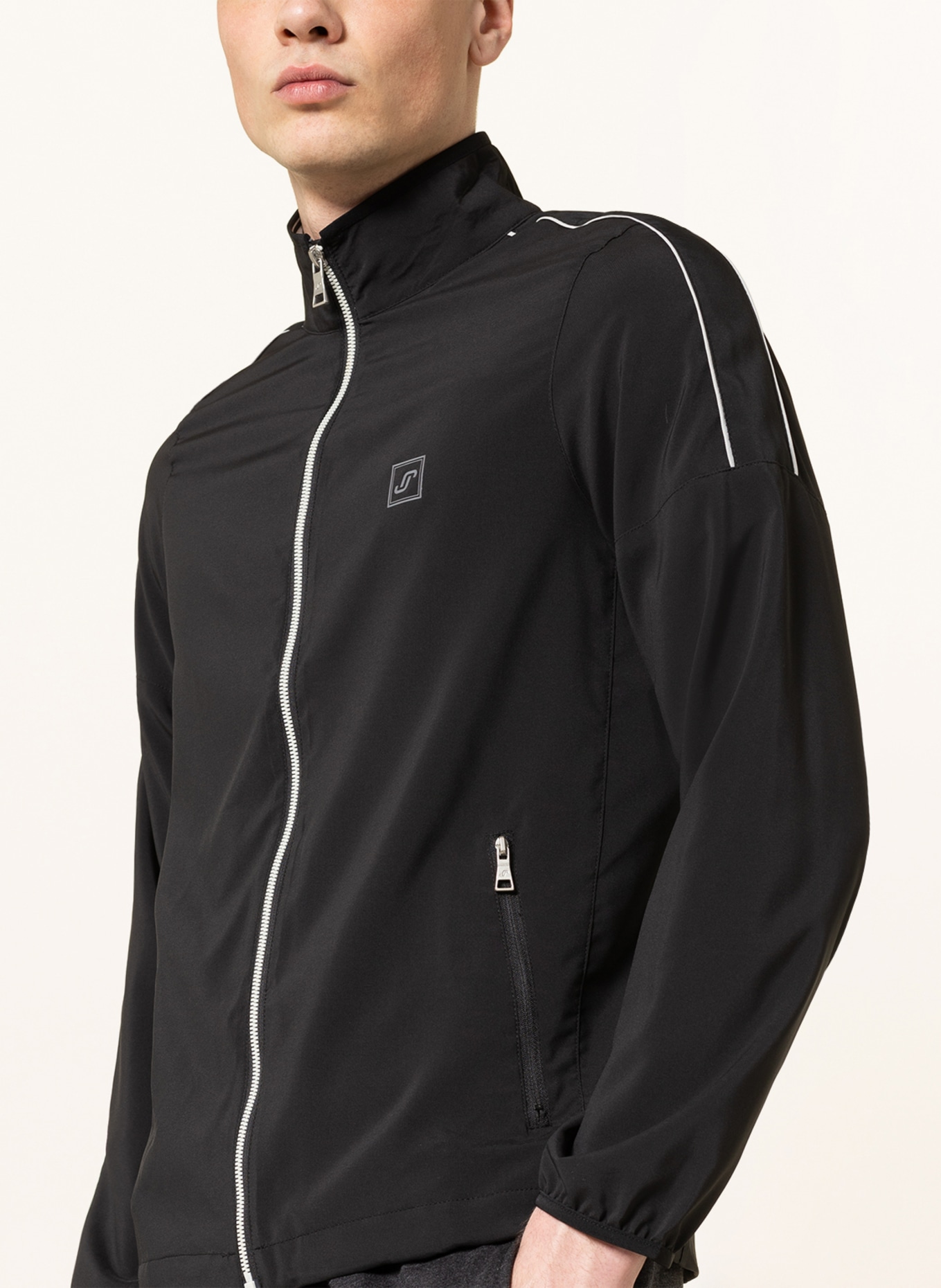 JOY sportswear Training jacket DARIUS, Color: BLACK (Image 4)