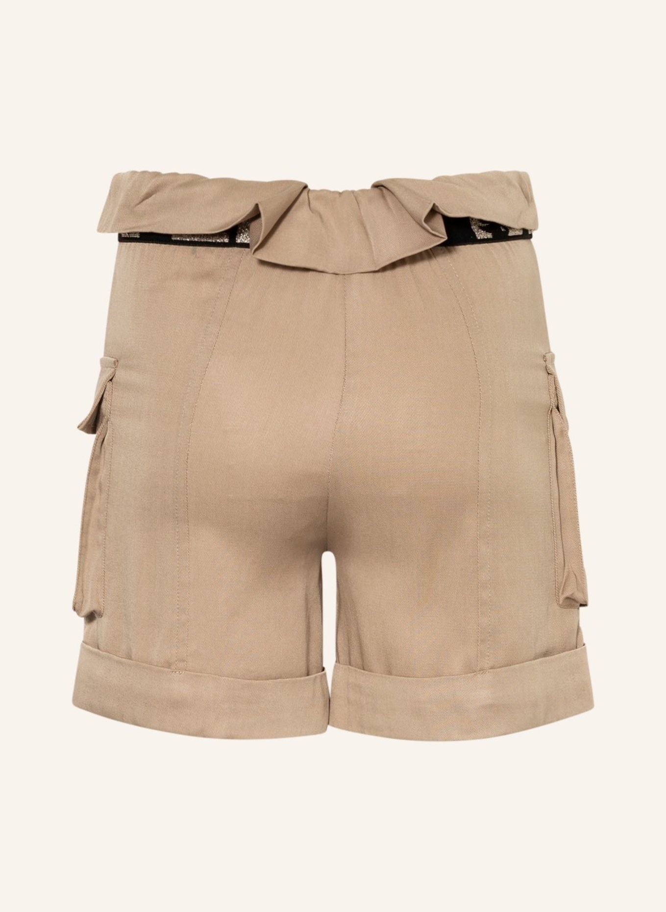 KARL LAGERFELD KIDS Paperbag-Shorts, Farbe: BEIGE (Bild 2)