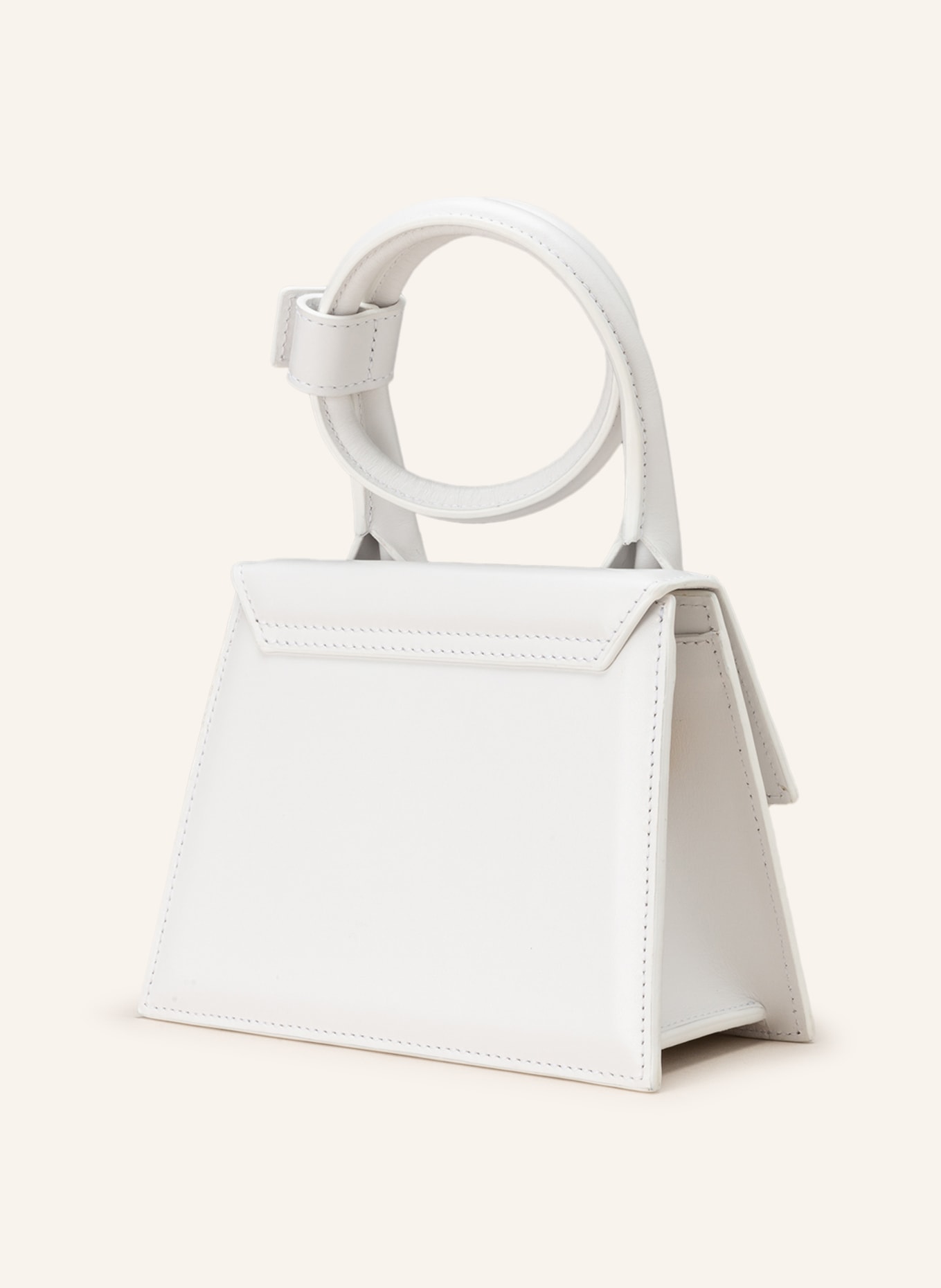 JACQUEMUS Handtasche LE CHIQUITO NOEUD, Farbe: WEISS (Bild 2)