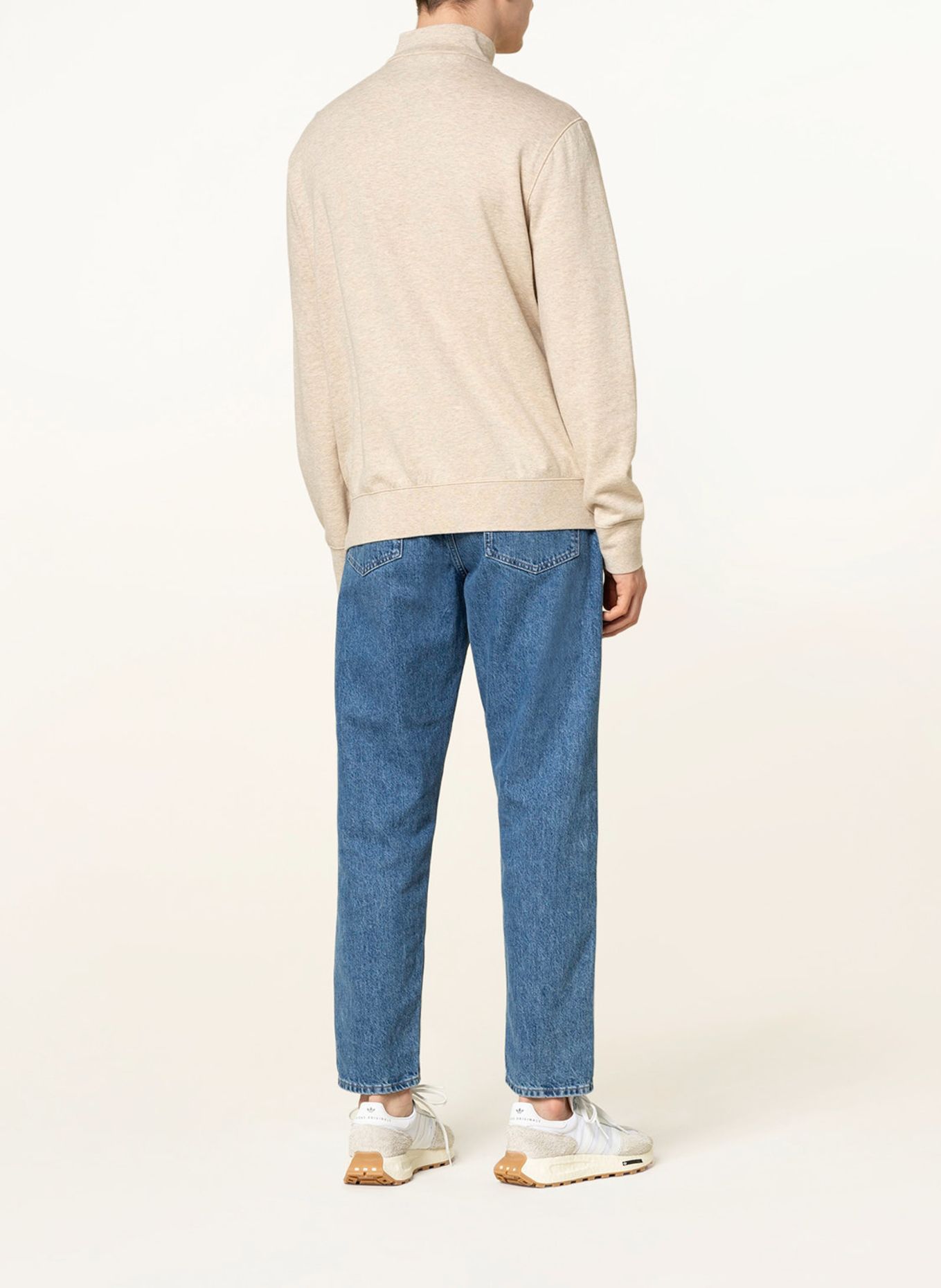 POLO RALPH LAUREN Sweat-Troyer: HELLBRAUN