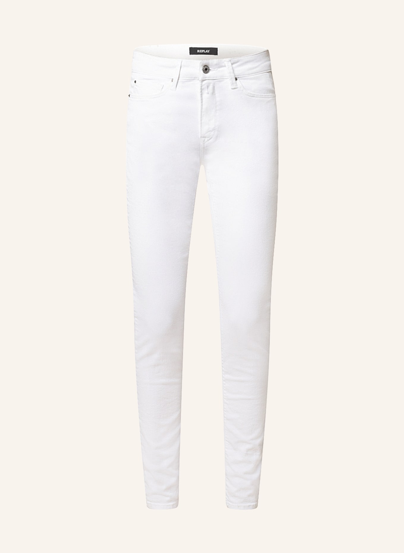 REPLAY Skinny Jeans LUZIEN , Color: 001 WHITE (Image 1)