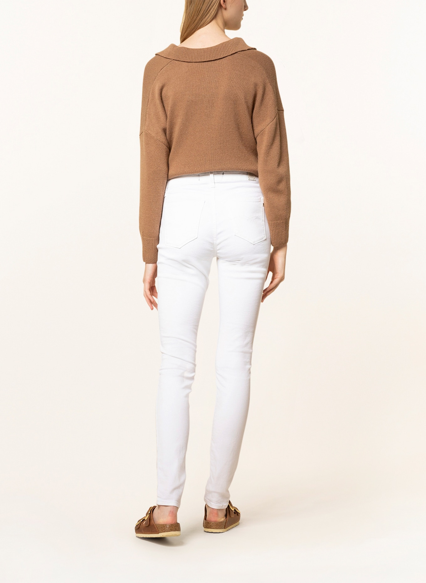REPLAY Skinny Jeans LUZIEN , Color: 001 WHITE (Image 3)