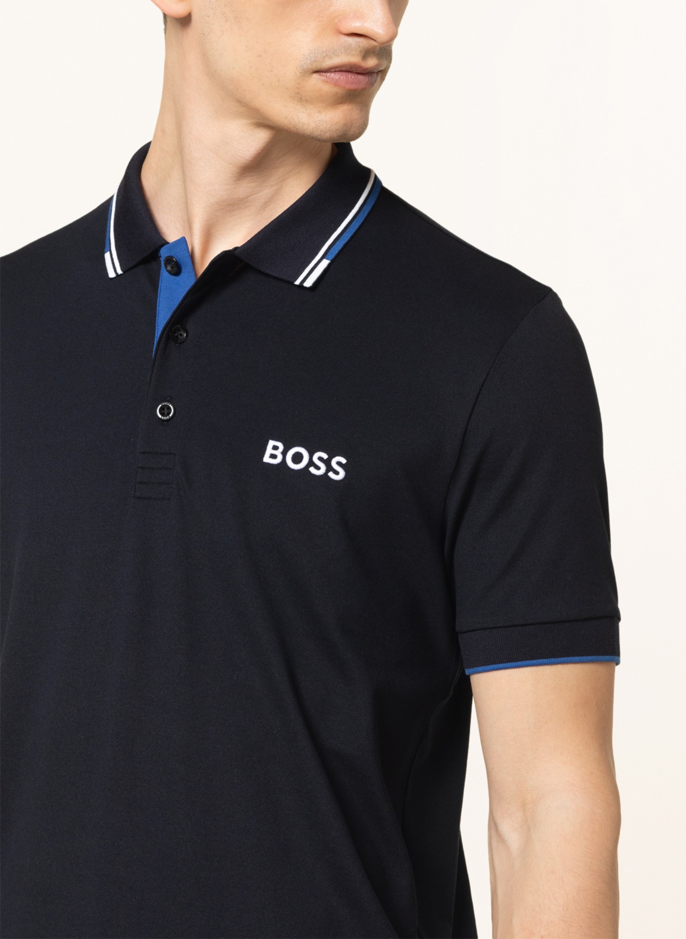 BOSS Funktions-Poloshirt PADDY PRO, Farbe: DUNKELBLAU (Bild 4)