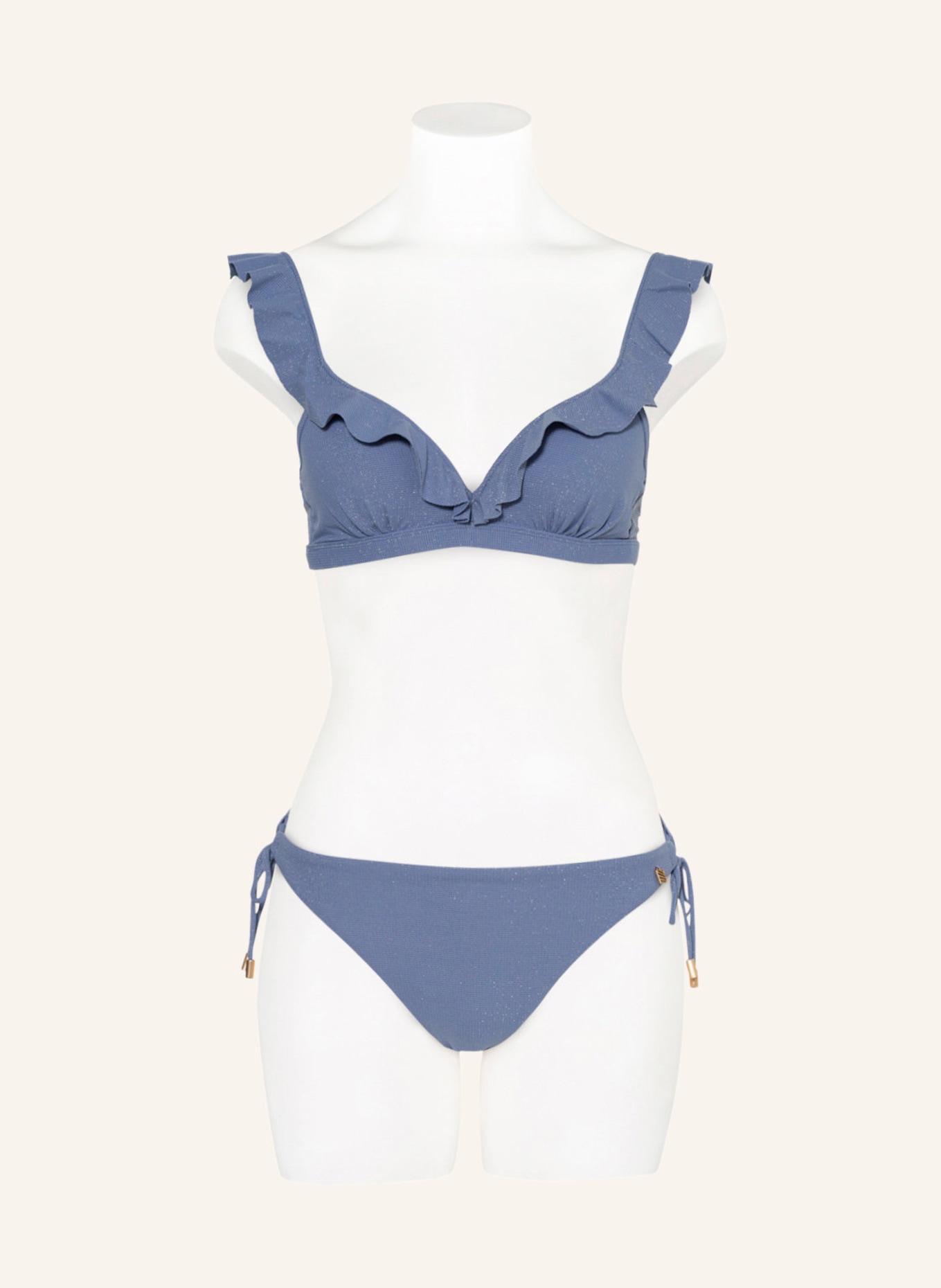 BEACHLIFE Bügel-Bikini-Top INFINITY , Farbe: HELLBLAU (Bild 2)