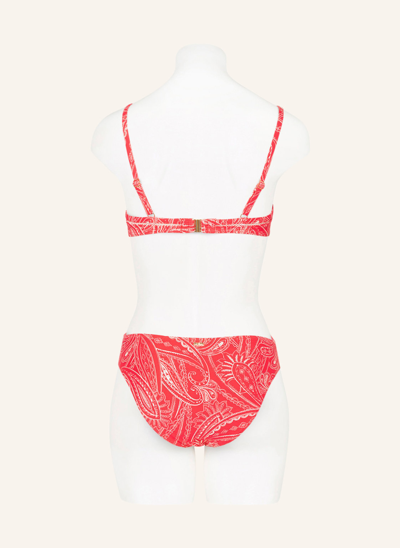 CYELL Underwired bikini top INNER SUN, Color: PINK/ CREAM (Image 3)