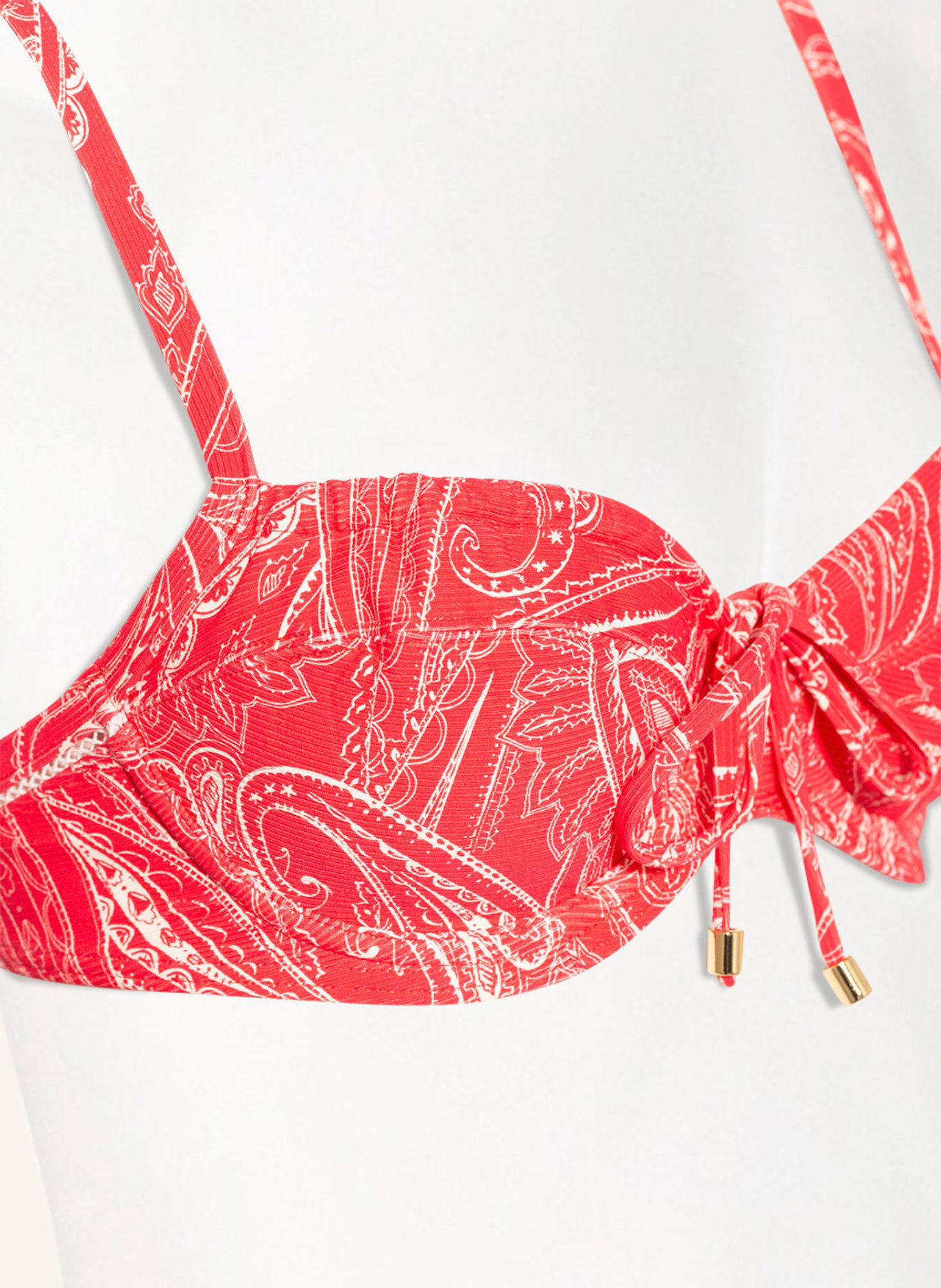 CYELL Underwired bikini top INNER SUN, Color: PINK/ CREAM (Image 4)