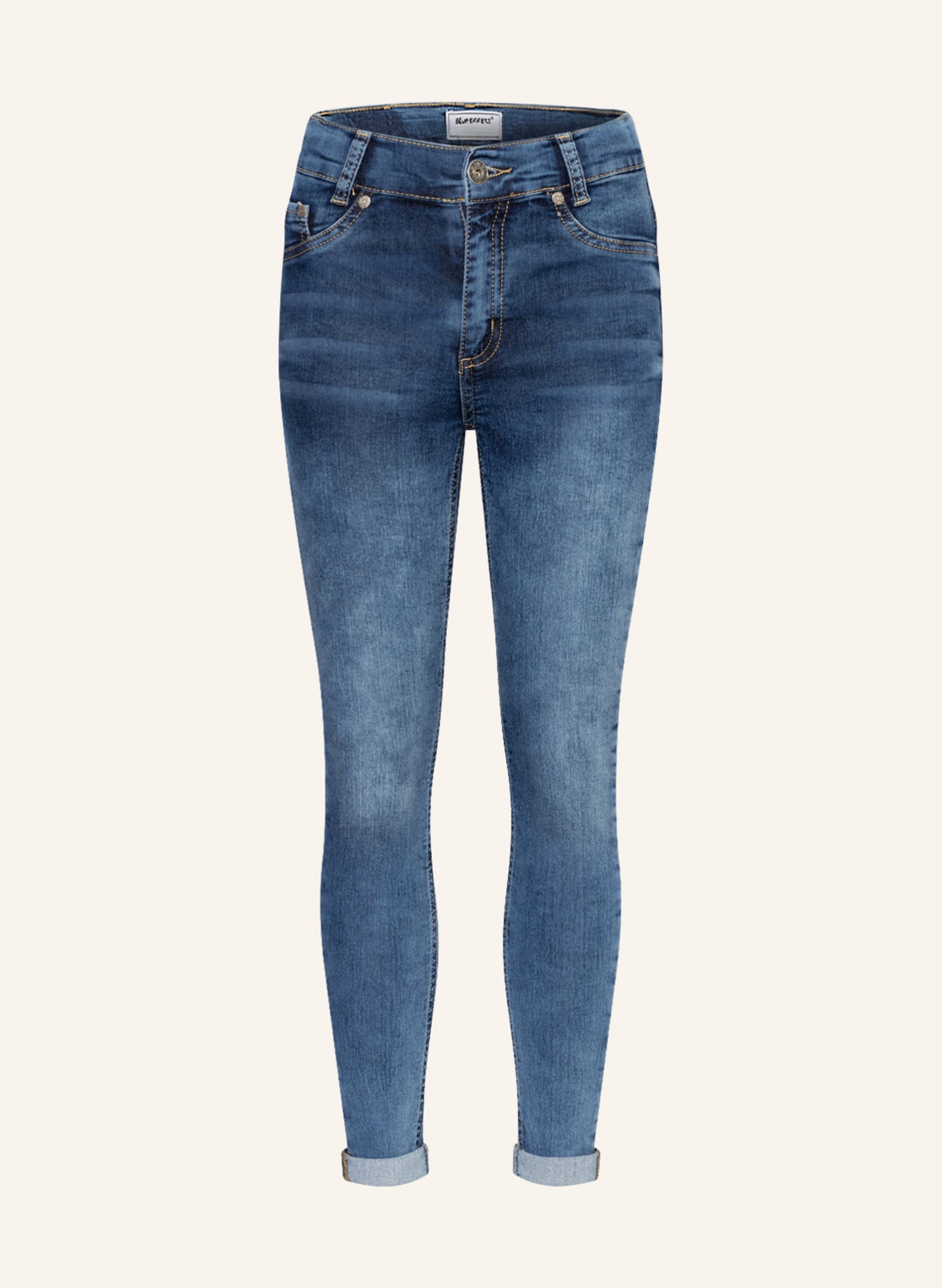 BLUE EFFECT Jeans Skinny Fit, Farbe: 9719 Medium Blue (Bild 1)