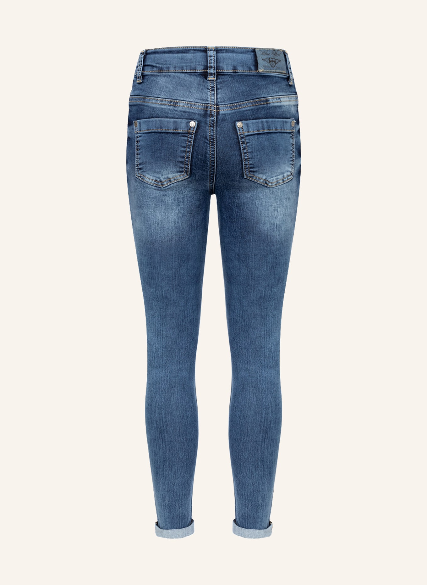 BLUE EFFECT Jeans Skinny Fit, Farbe: 9719 Medium Blue (Bild 2)