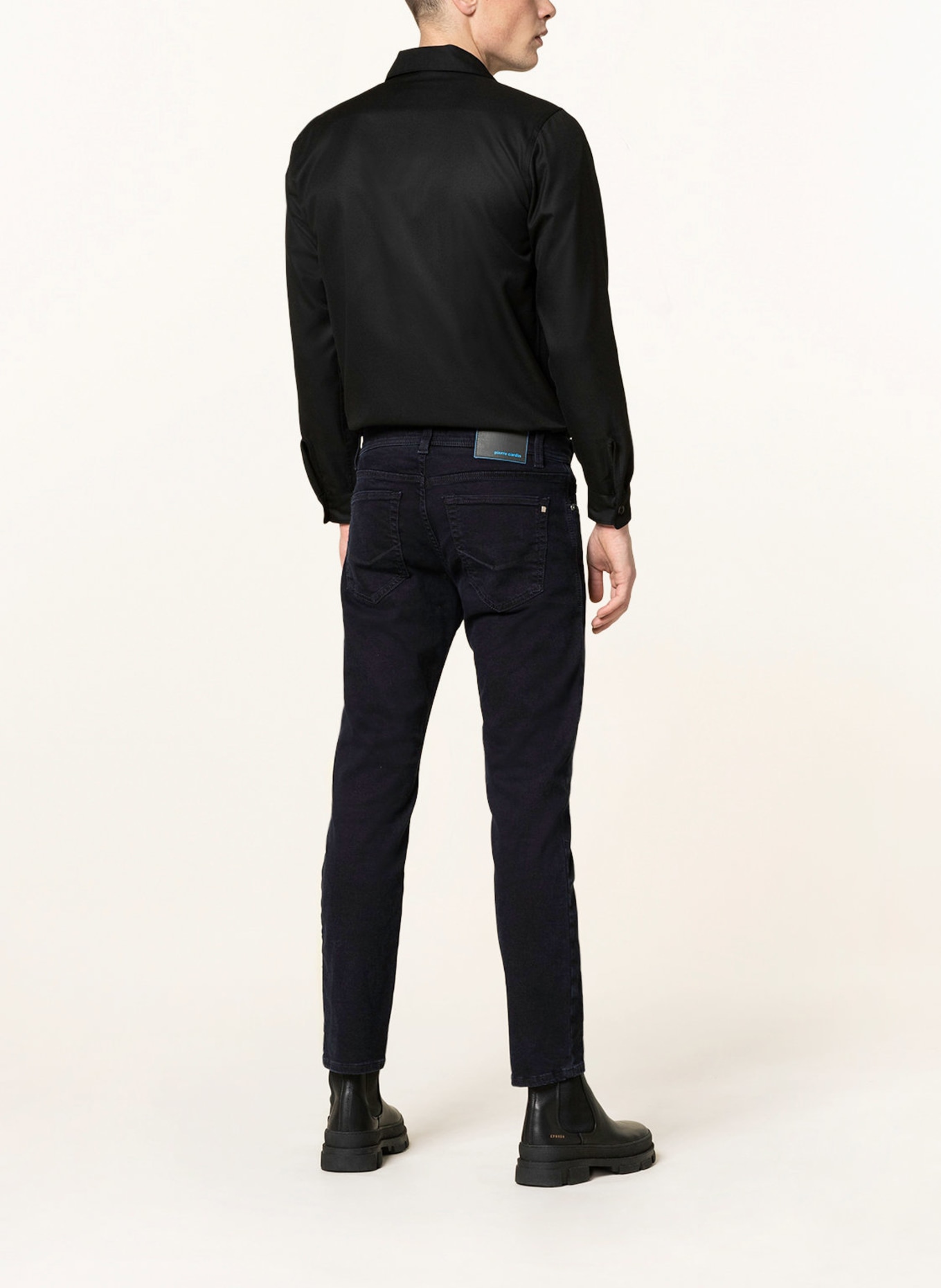 pierre cardin Jeans LYON FUTUREFLEX Tapered Fit , Farbe: 6802 blue/black used (Bild 3)