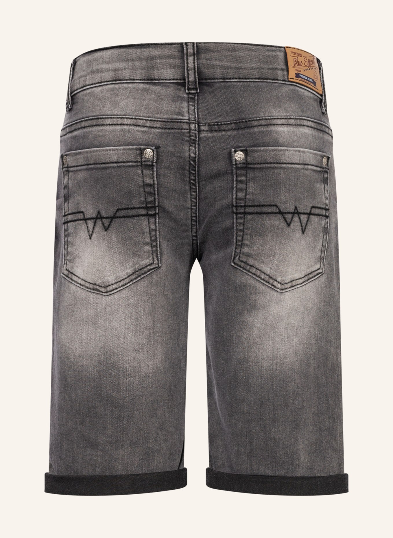 BLUE EFFECT Jeans-Shorts, Farbe: DUNKELGRAU (Bild 2)