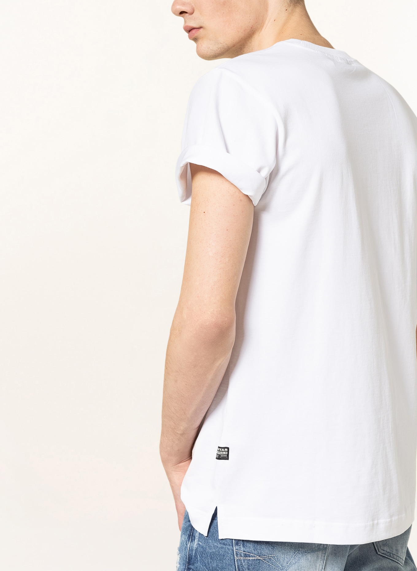 G-Star RAW T-shirt, Color: WHITE (Image 4)