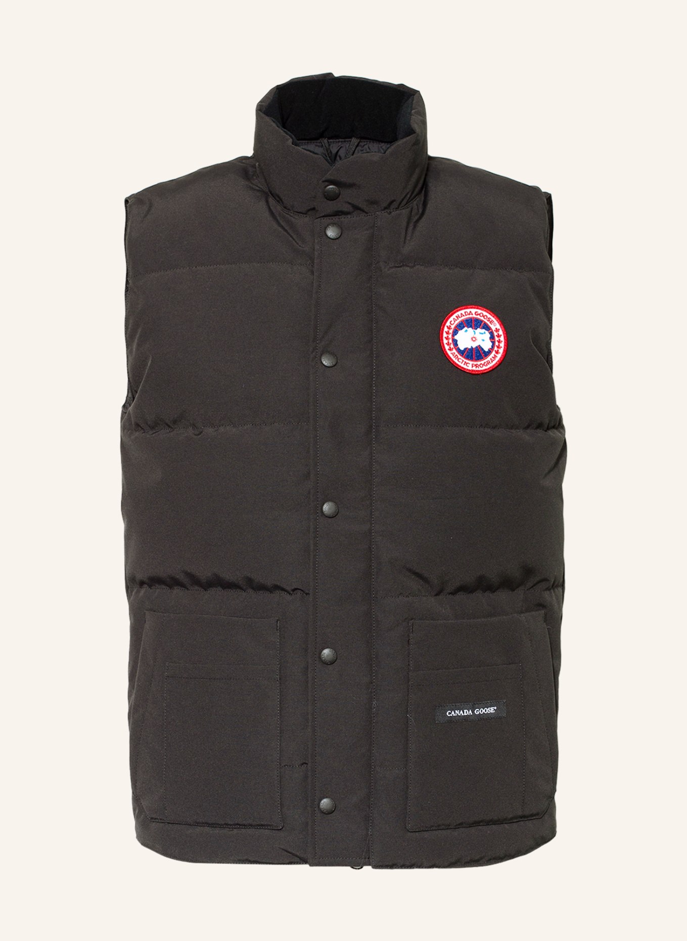 CANADA GOOSE Down vest FREESTYLE, Color: BLACK(Image null)
