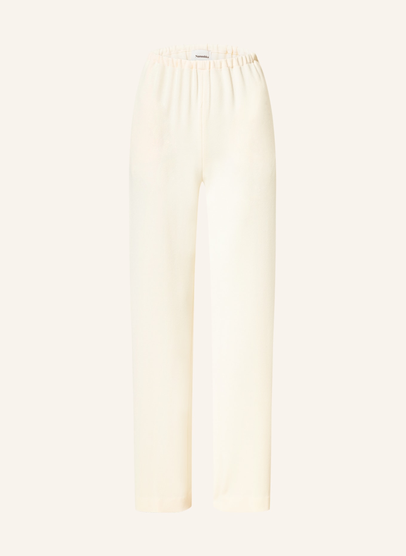 Nanushka Wide leg trousers YARELI, Color: LIGHT YELLOW (Image 1)