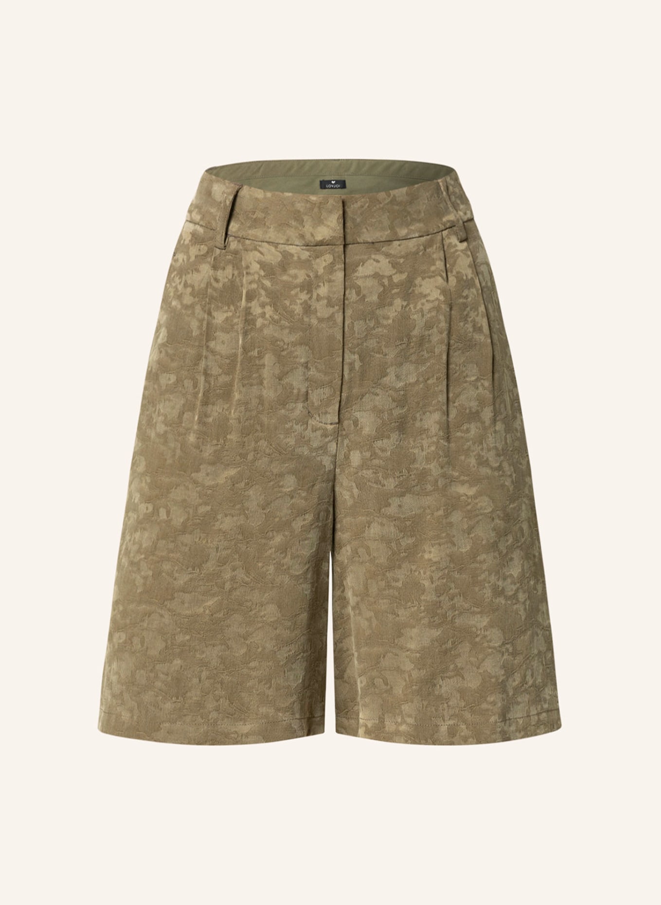 LOVJOI Shorts , Color: OLIVE (Image 1)