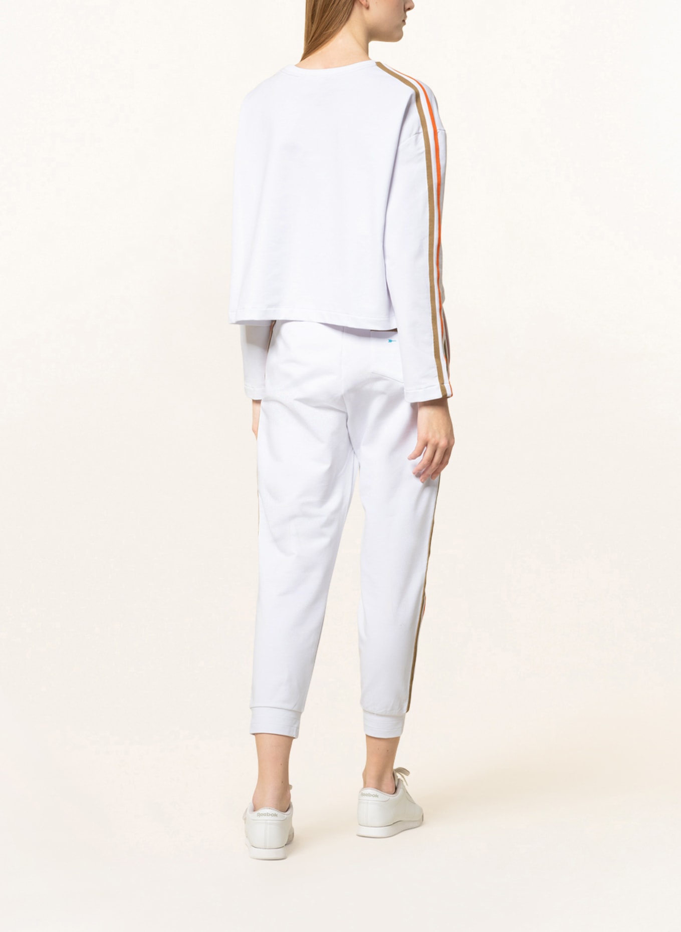 THE UPSIDE Cropped sweatshirt ROLLER ODELIA, Color: WHITE (Image 3)
