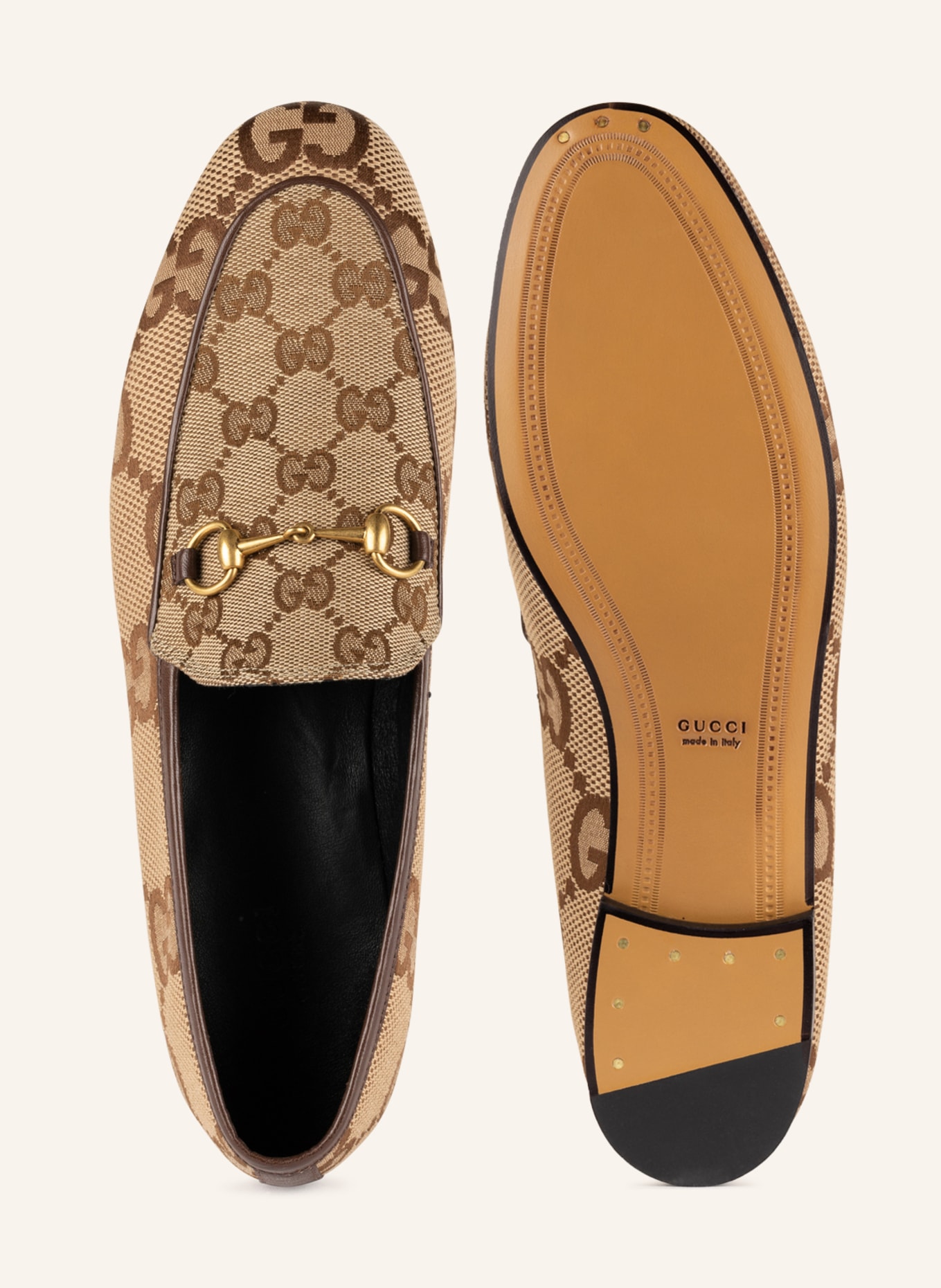 GUCCI Loafers JORDAAN , Color: 2588 CAM.EBO/N.ACE/BEI.EB (Image 5)