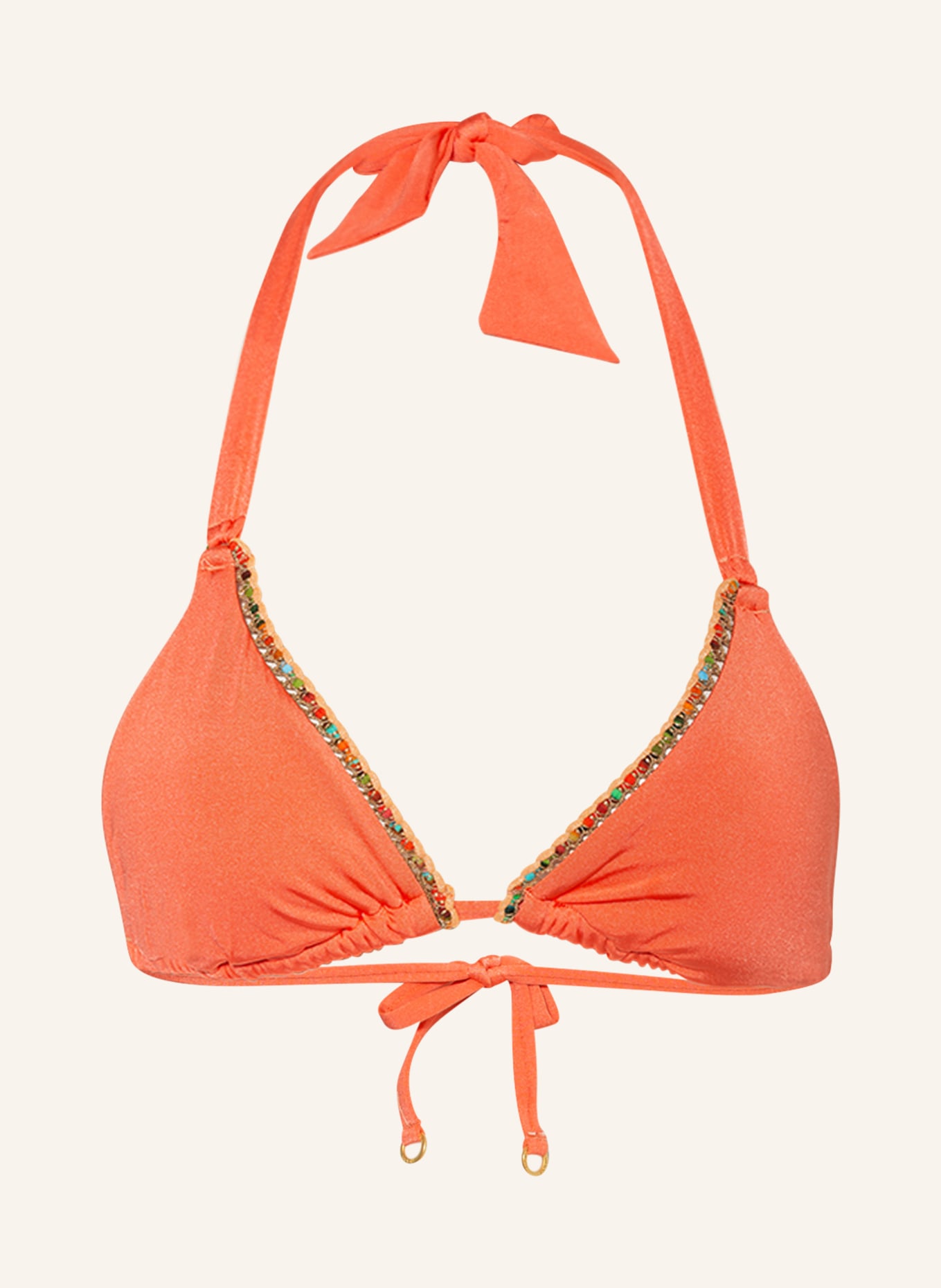 BANANA MOON COUTURE Triangel-Bikini-Top LUA VALERA, Farbe: LACHS (Bild 1)