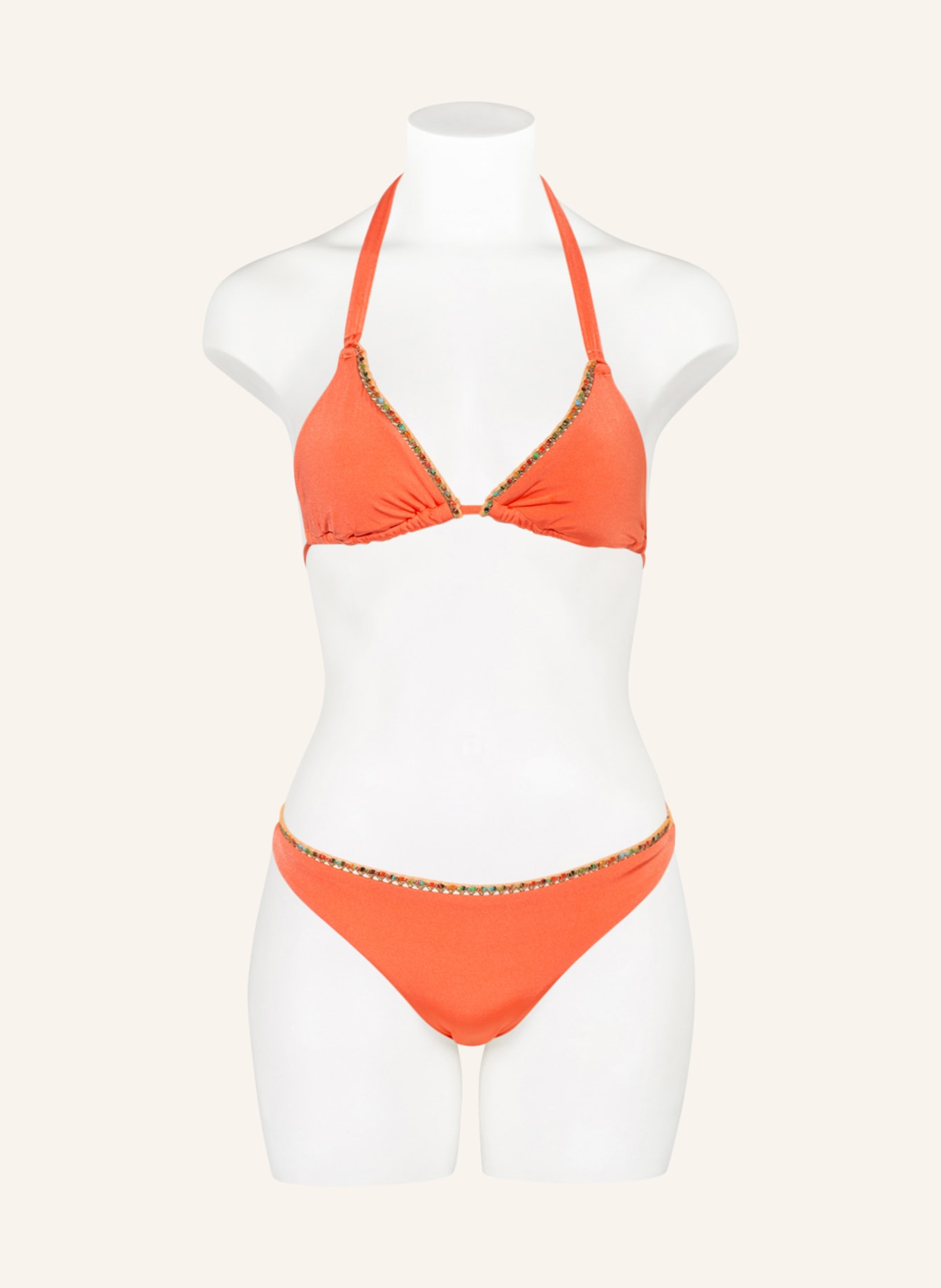 BANANA MOON COUTURE Triangel-Bikini-Top LUA VALERA, Farbe: LACHS (Bild 2)