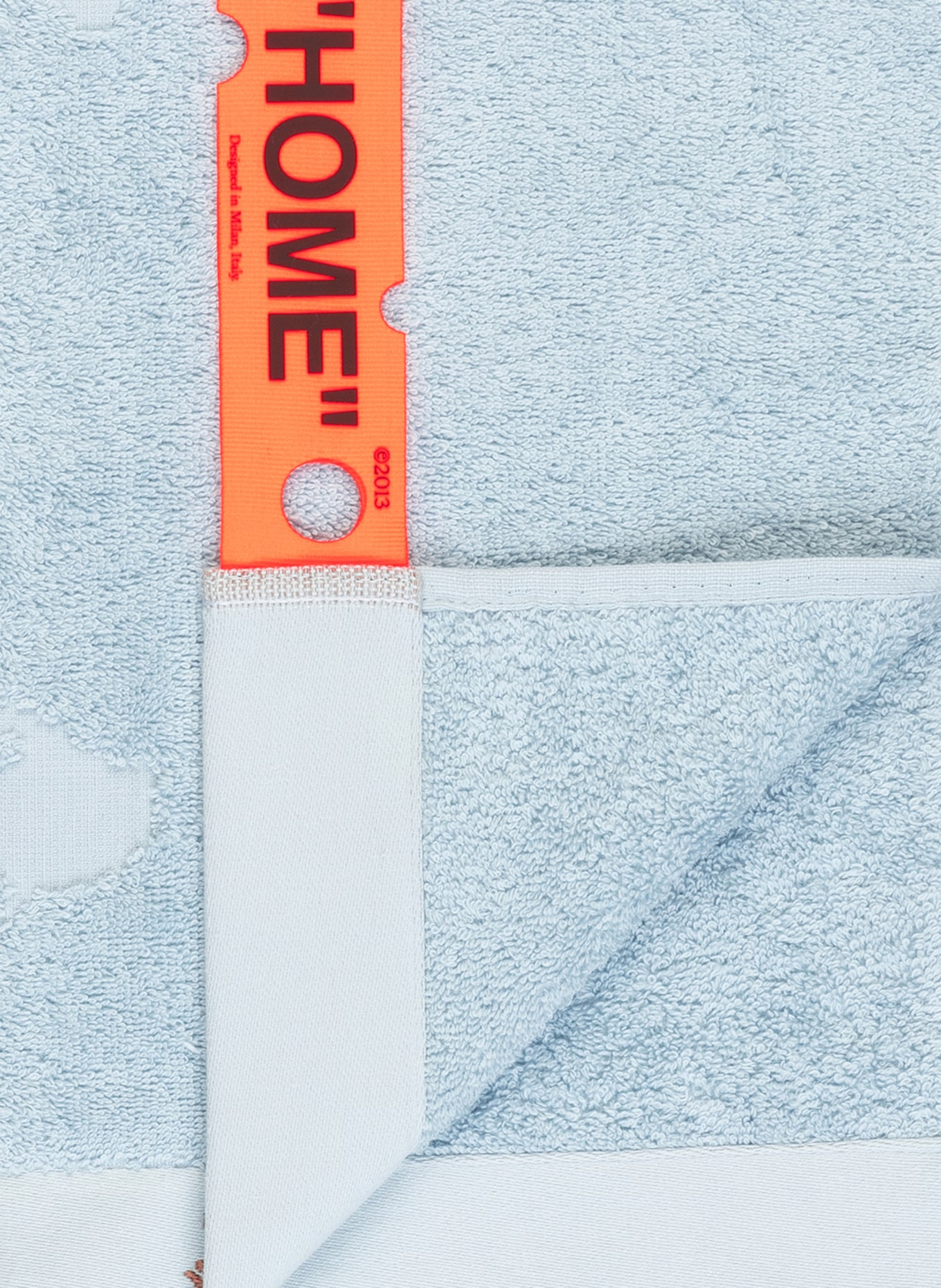 Off-White Home Set: Guest hand towel and hand towel, Color: LIGHT BLUE (Image 3)
