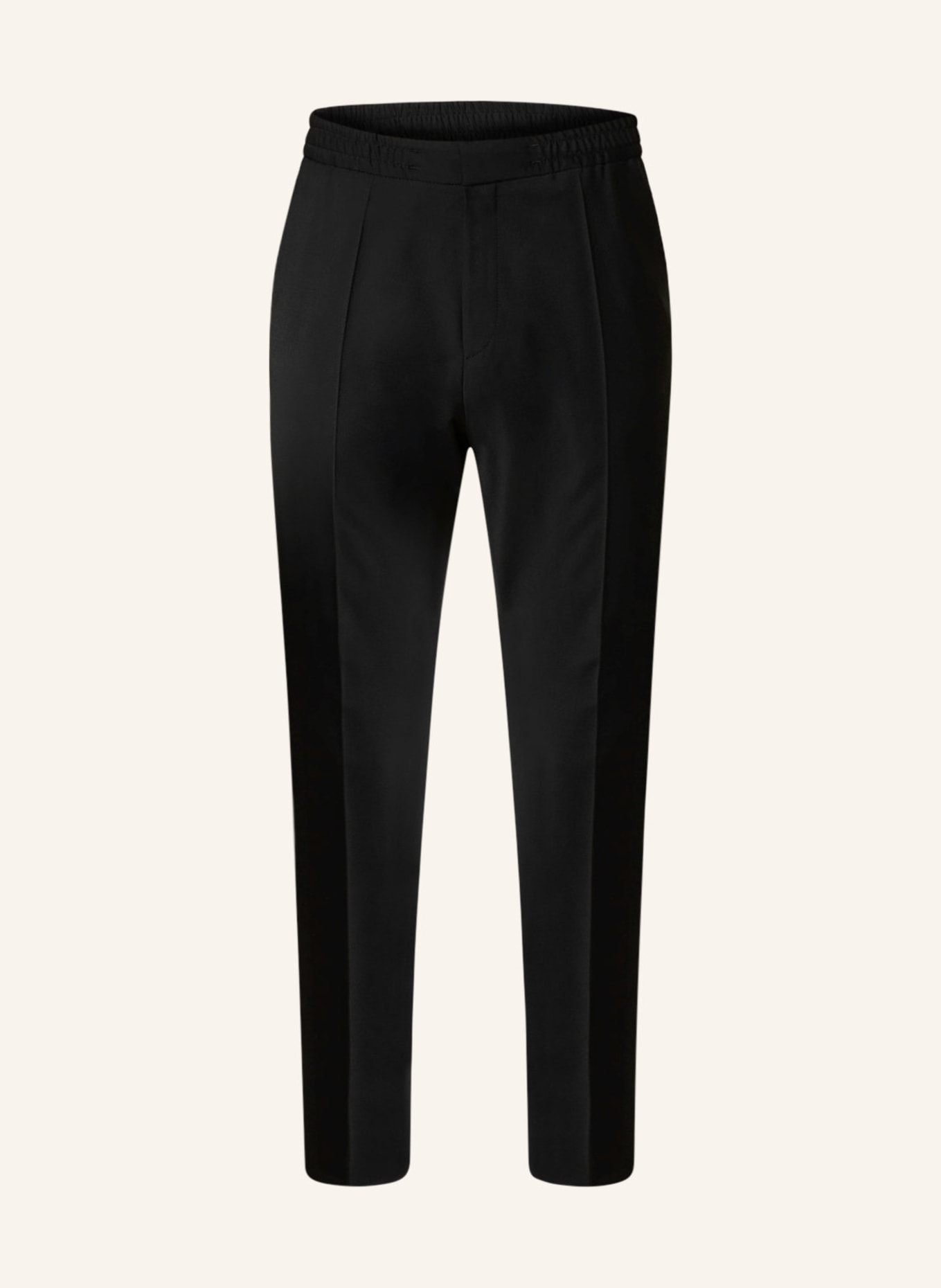 HUGO Pants HOWARD in jogger style extra slim fit, Color: BLACK (Image 1)