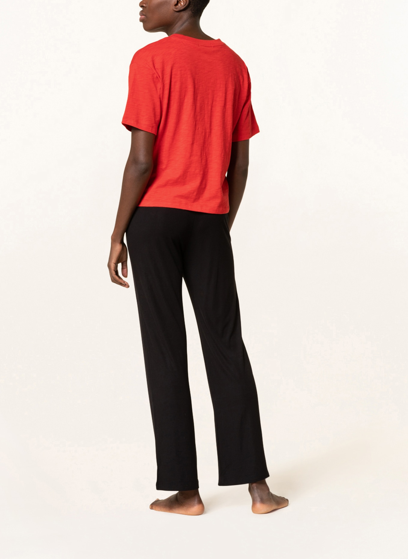 P.J.Salvage Lounge shirt, Color: RED (Image 3)