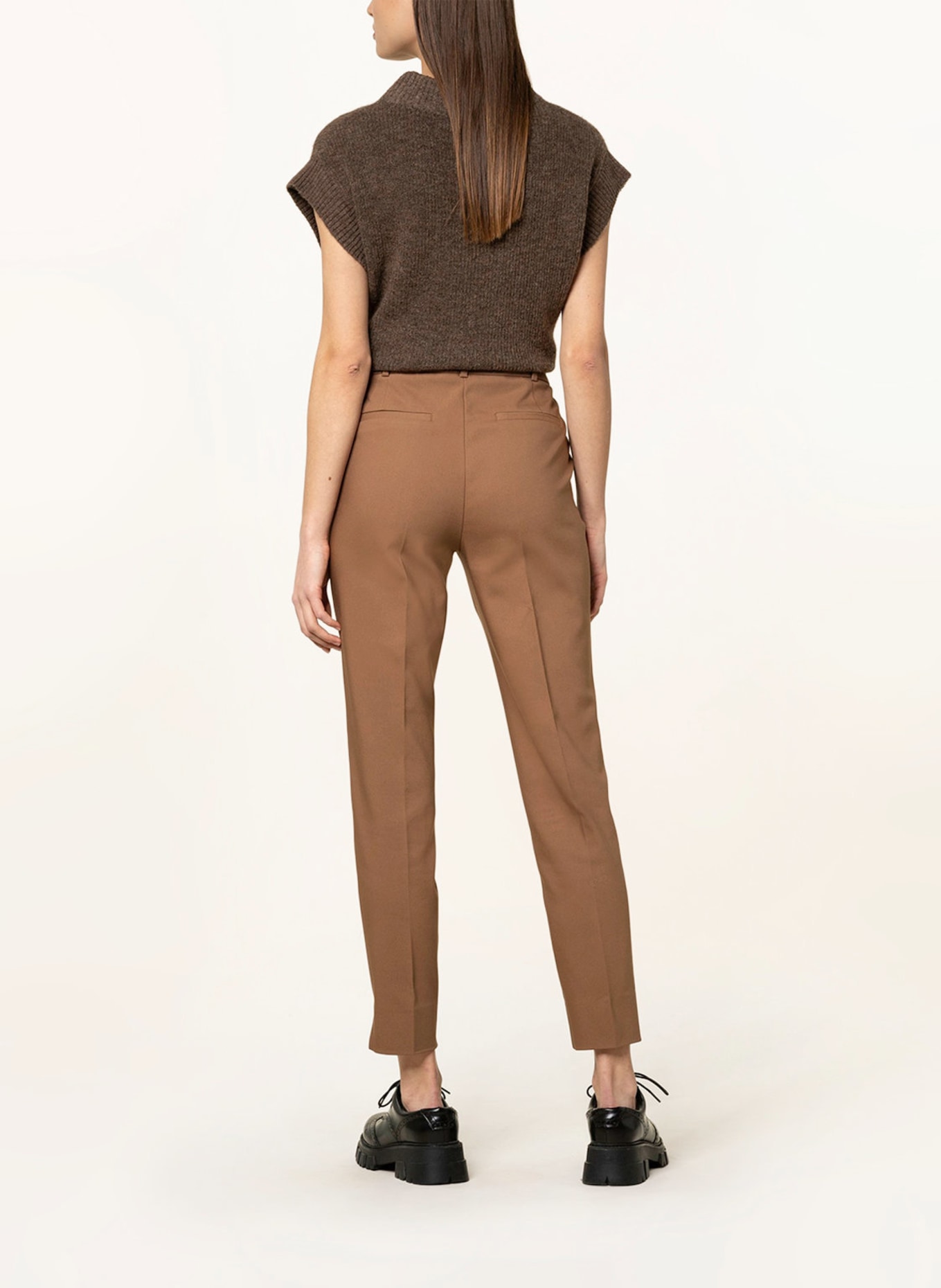 comma Trousers, Color: BROWN (Image 3)