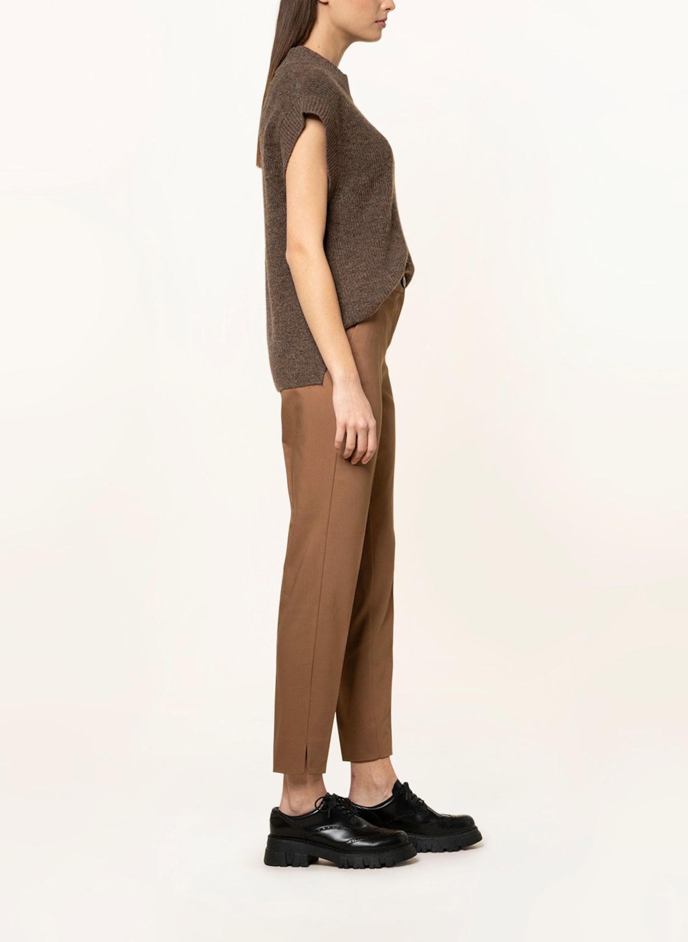 comma Trousers, Color: BROWN (Image 4)
