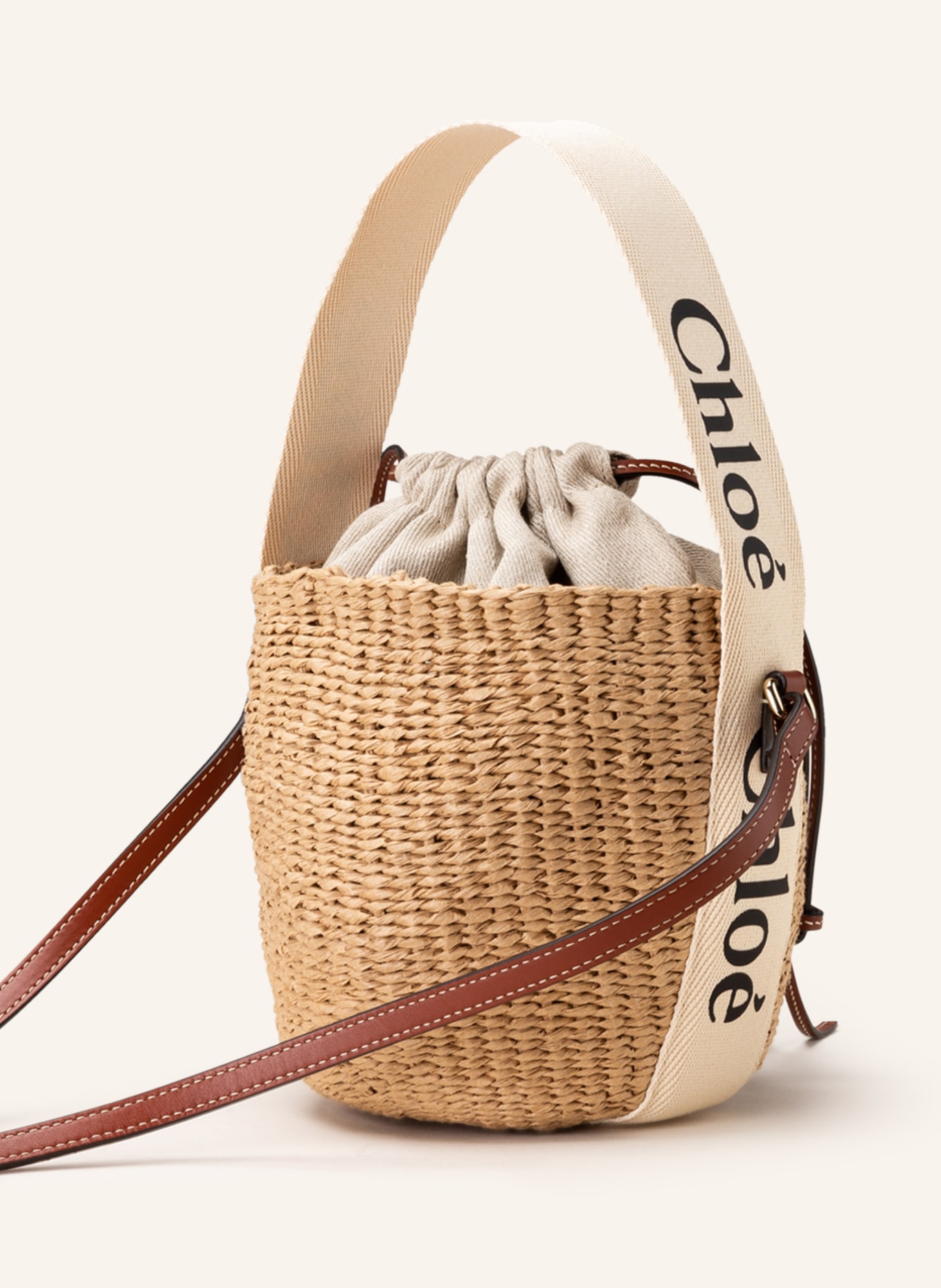 Chloé Pouch bag WOODY, Color: WHITE (Image 2)