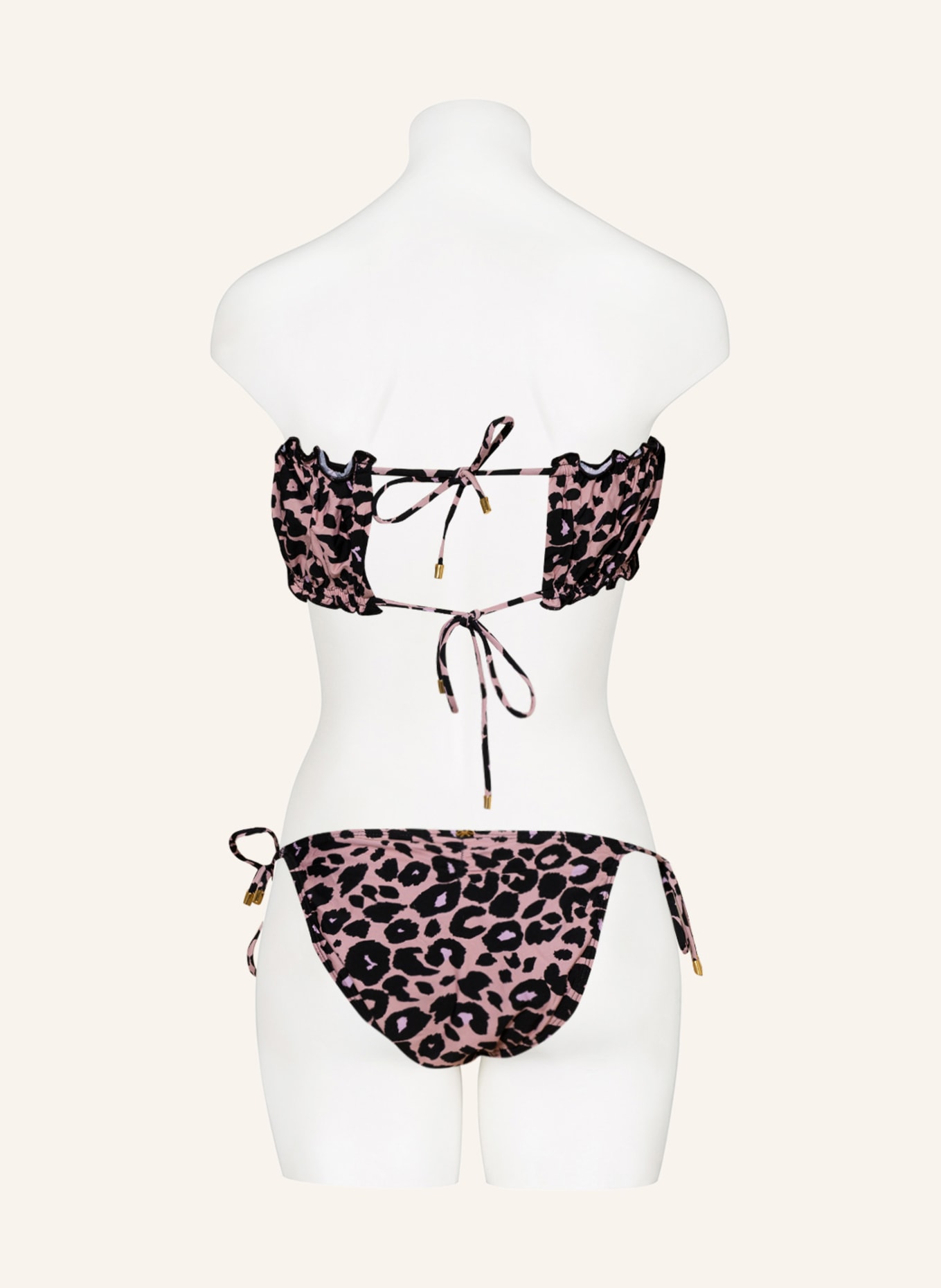 PILYQ Triangel-Bikini-Hose NALA, Farbe: SCHWARZ/ NUDE (Bild 3)